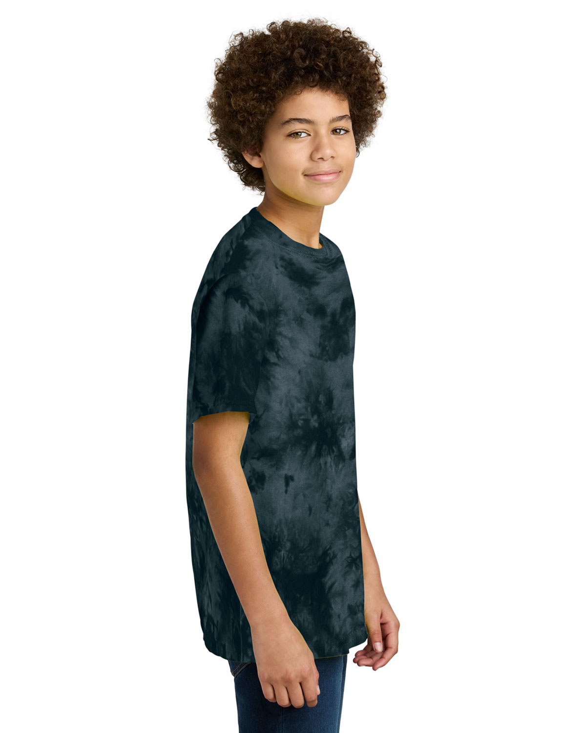 Port & Company PC145Y Youth Crystal Tie-Dye Tee view 3