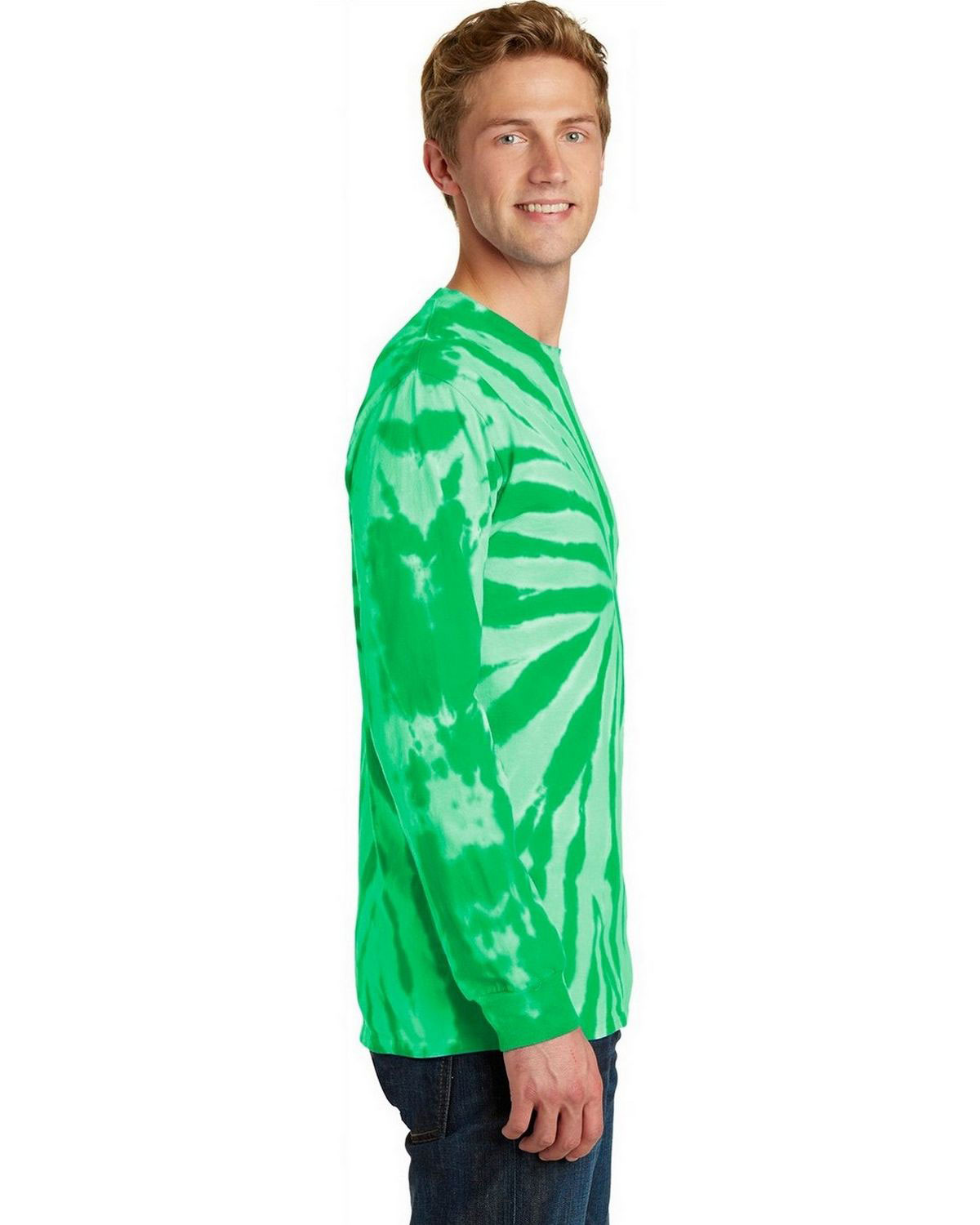 Port & Company PC147LS Tie-Dye Long Sleeve Tee view 3