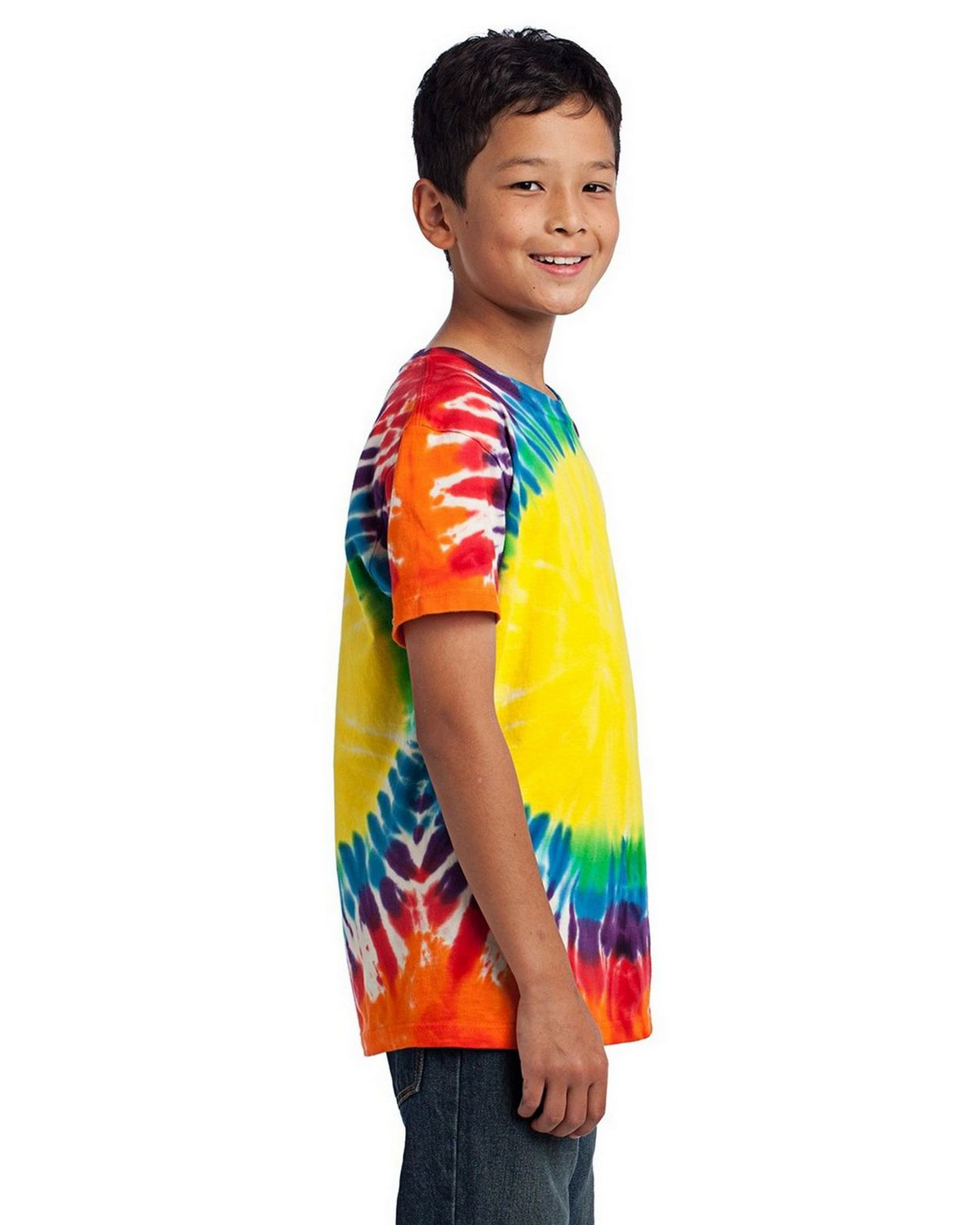 Port & Company PC149Y Youth Window Tie-Dye Tee view 3