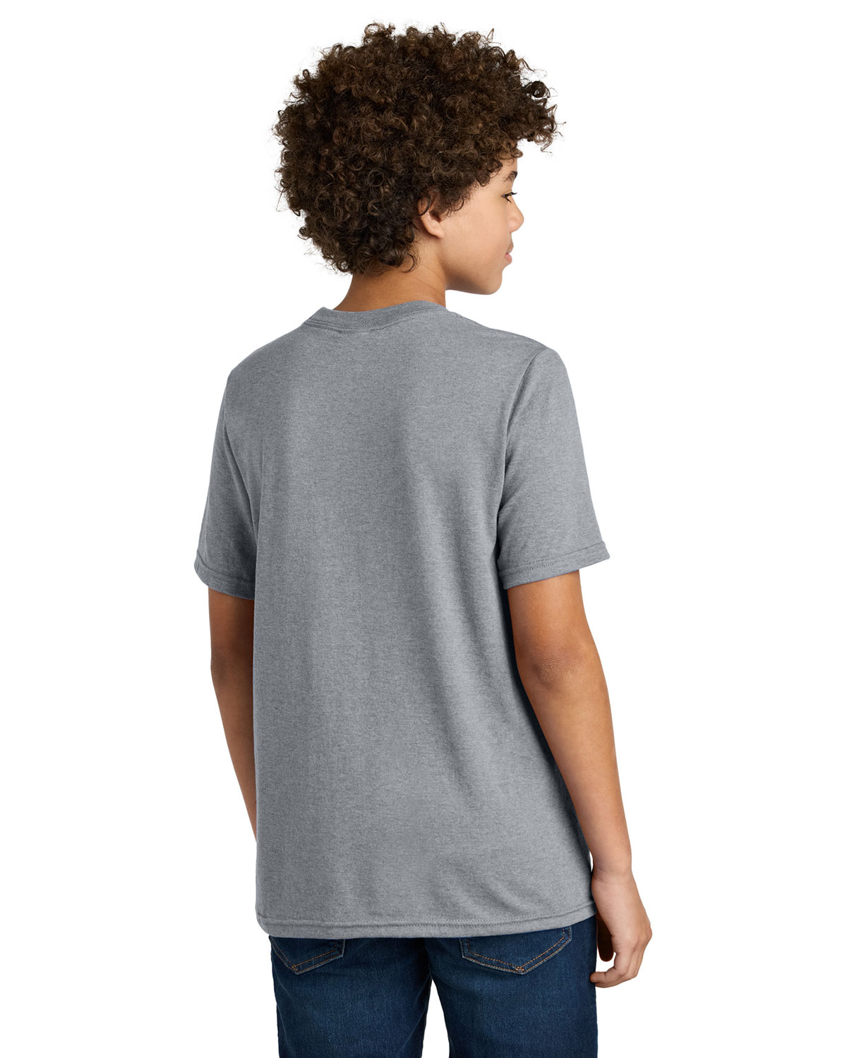 Port & Company PC340Y Youth CVC Tee view 2