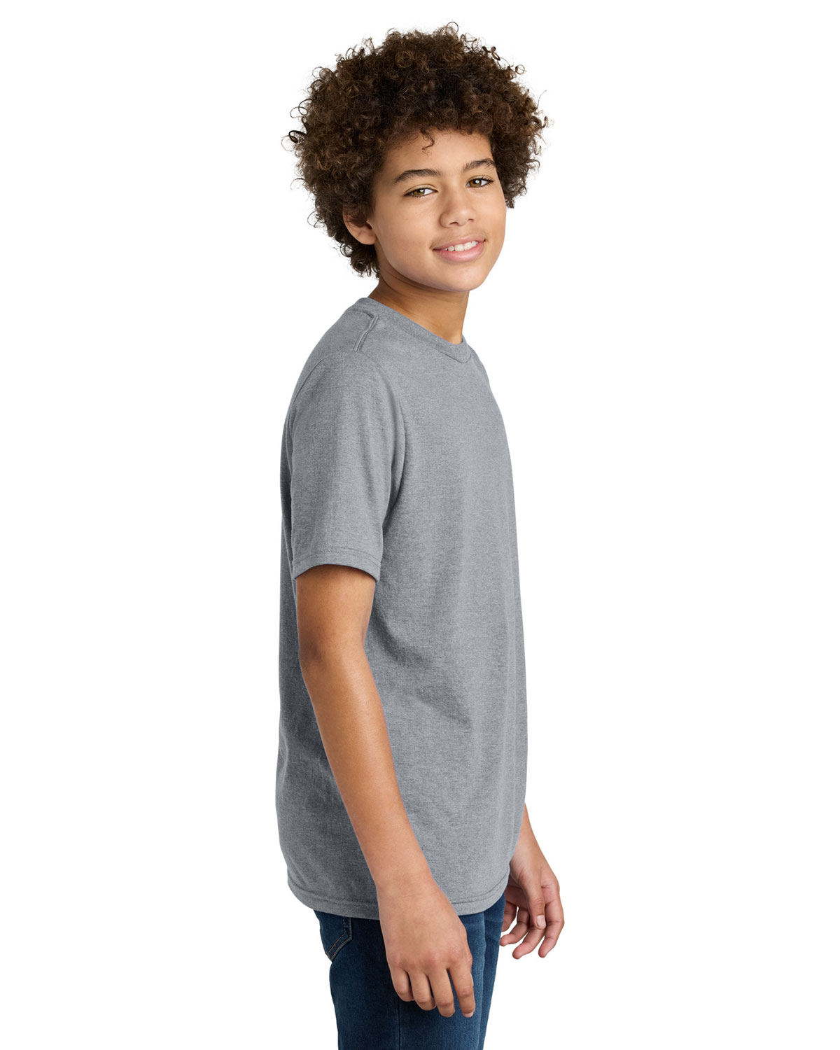 Port & Company PC340Y Youth CVC Tee view 3
