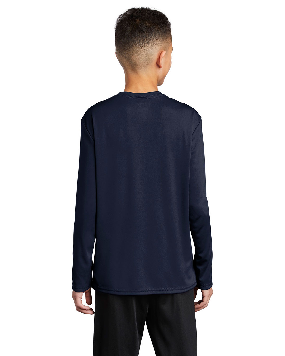 Port & Company PC380YLS Youth Long Sleeve Performance Tee view 2