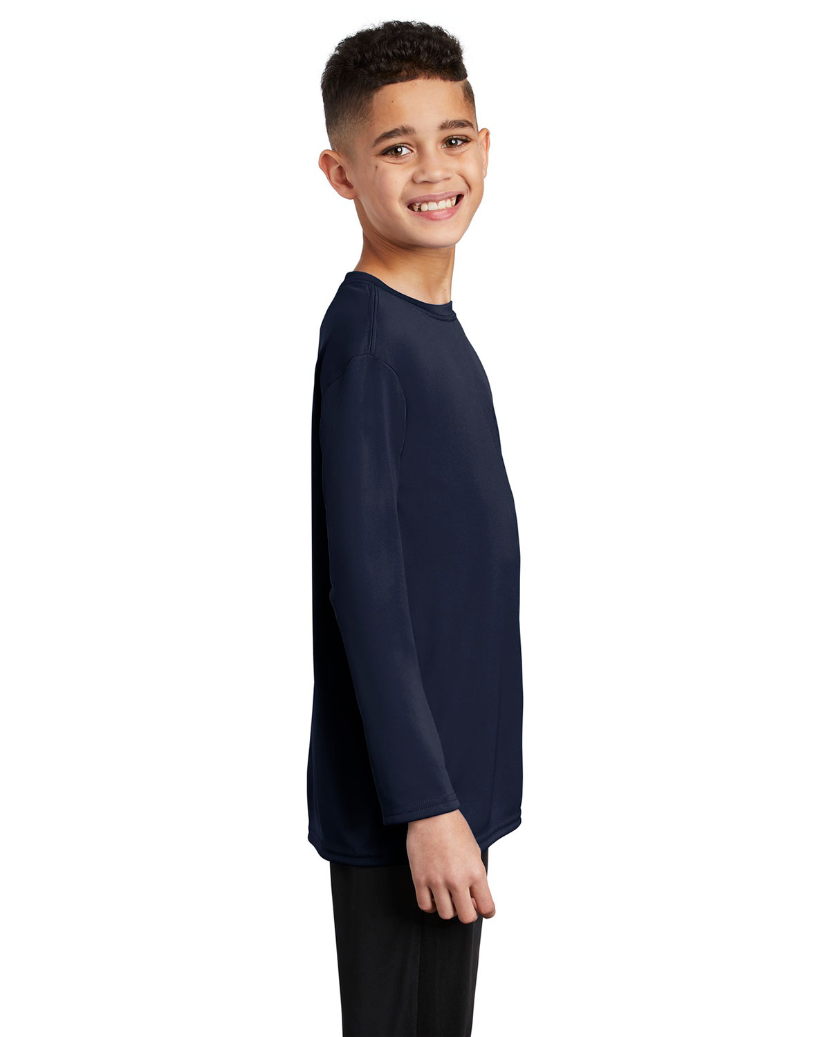 Port & Company PC380YLS Youth Long Sleeve Performance Tee view 3