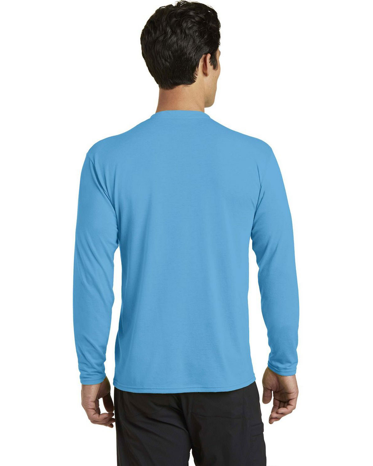 Port & Company PC381LS Long Sleeve Performance Blend Tee view 2
