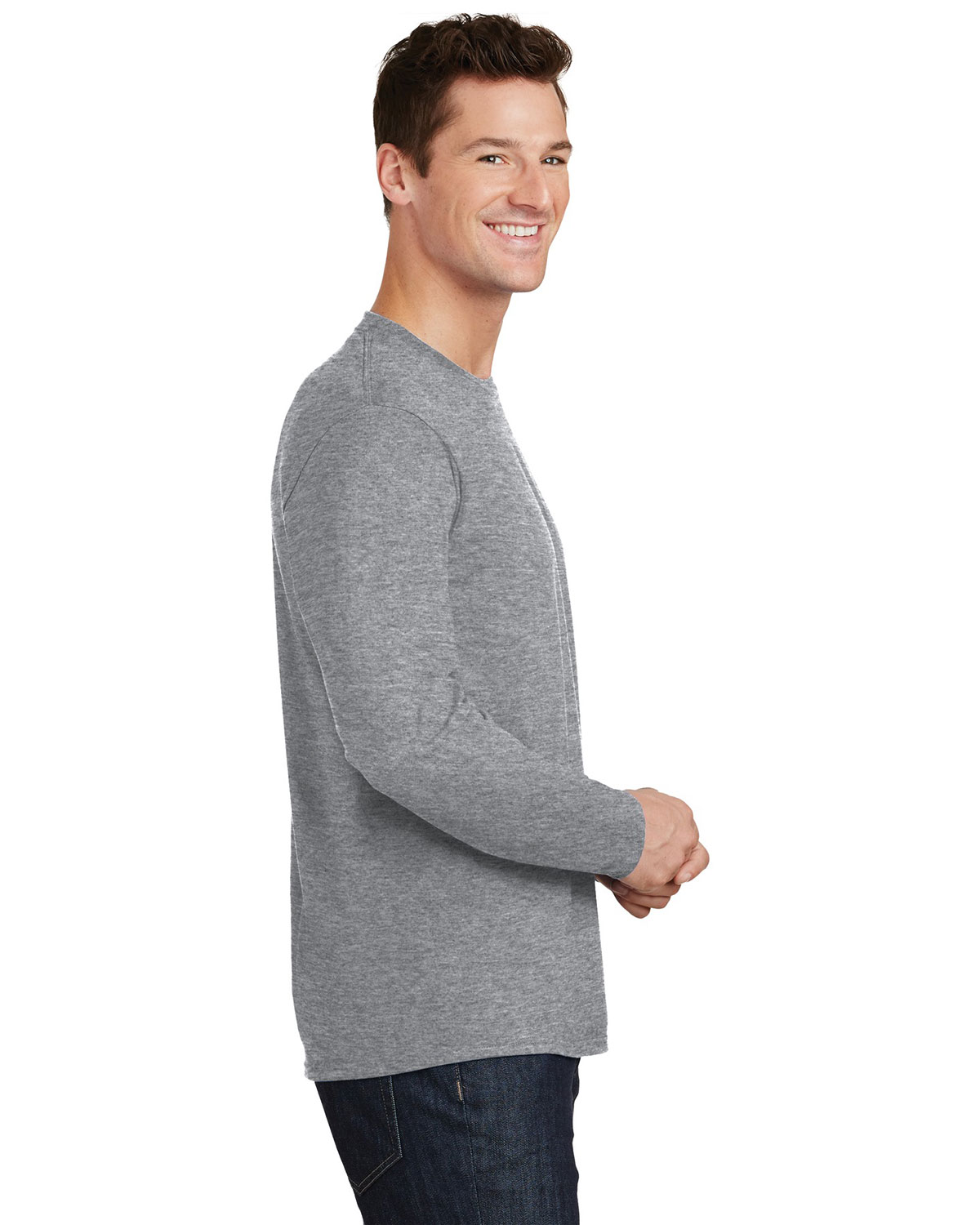 Port & Company PC450LS Long Sleeve Fan Favorite Tee view 3