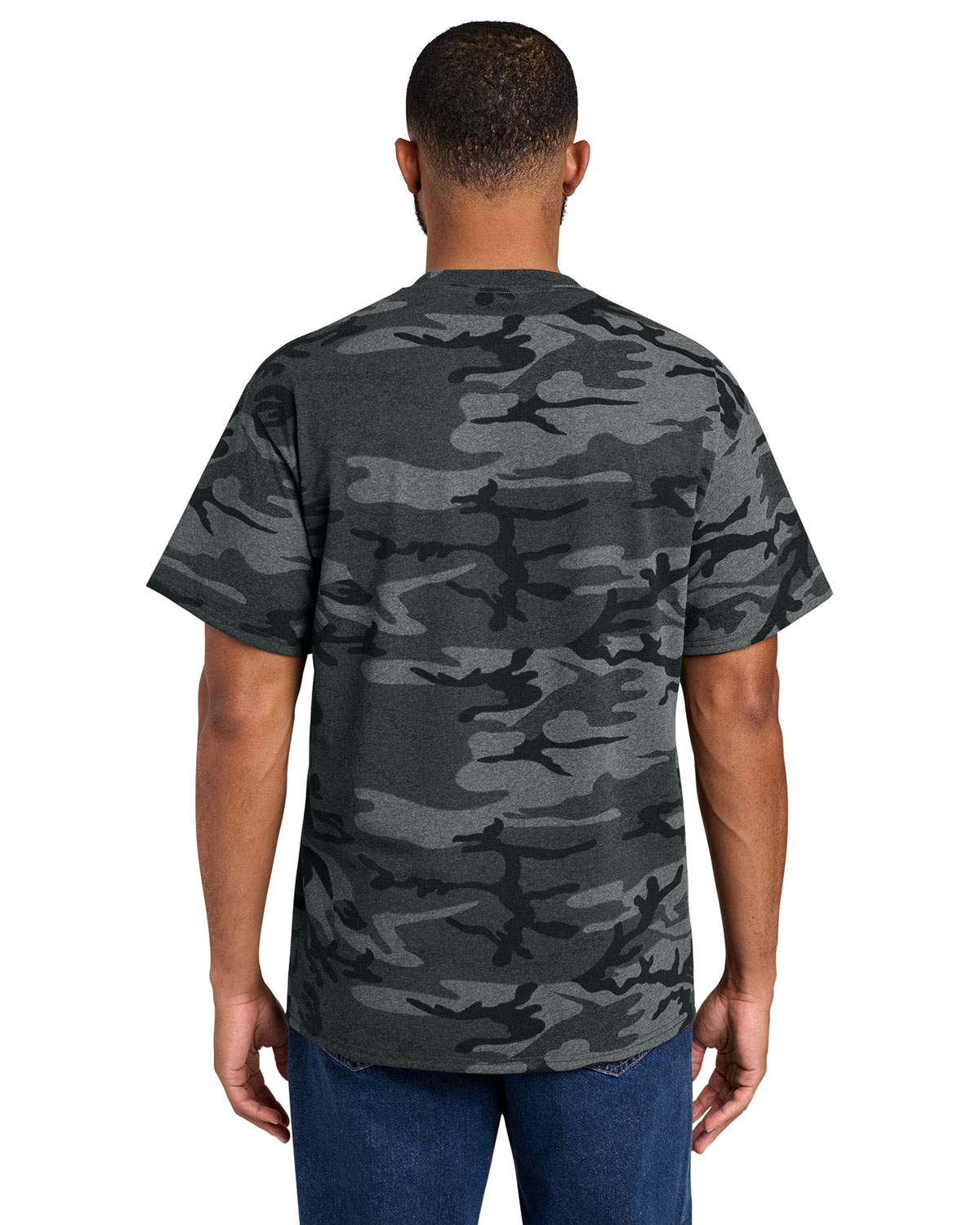 Port & Company PC54C Core Cotton Camo Tee view 2
