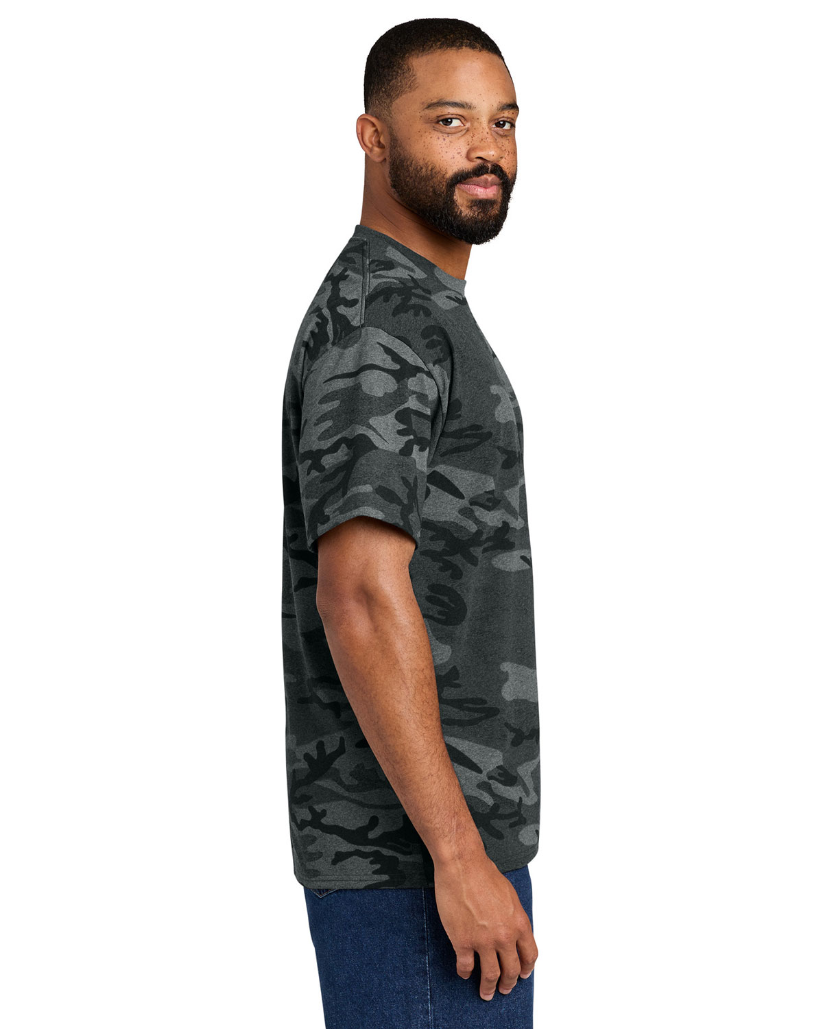 Port & Company PC54C Core Cotton Camo Tee view 3