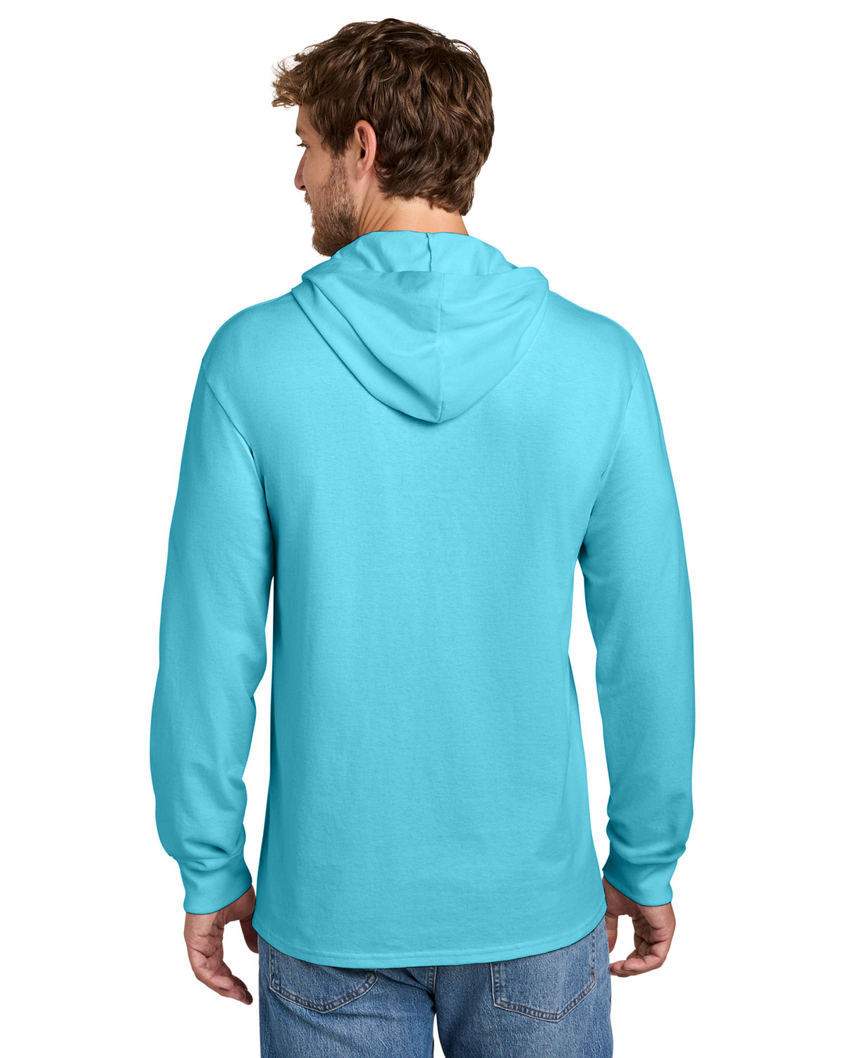 Port & Company PC54H Core Cotton Pullover Hooded Tee view 2
