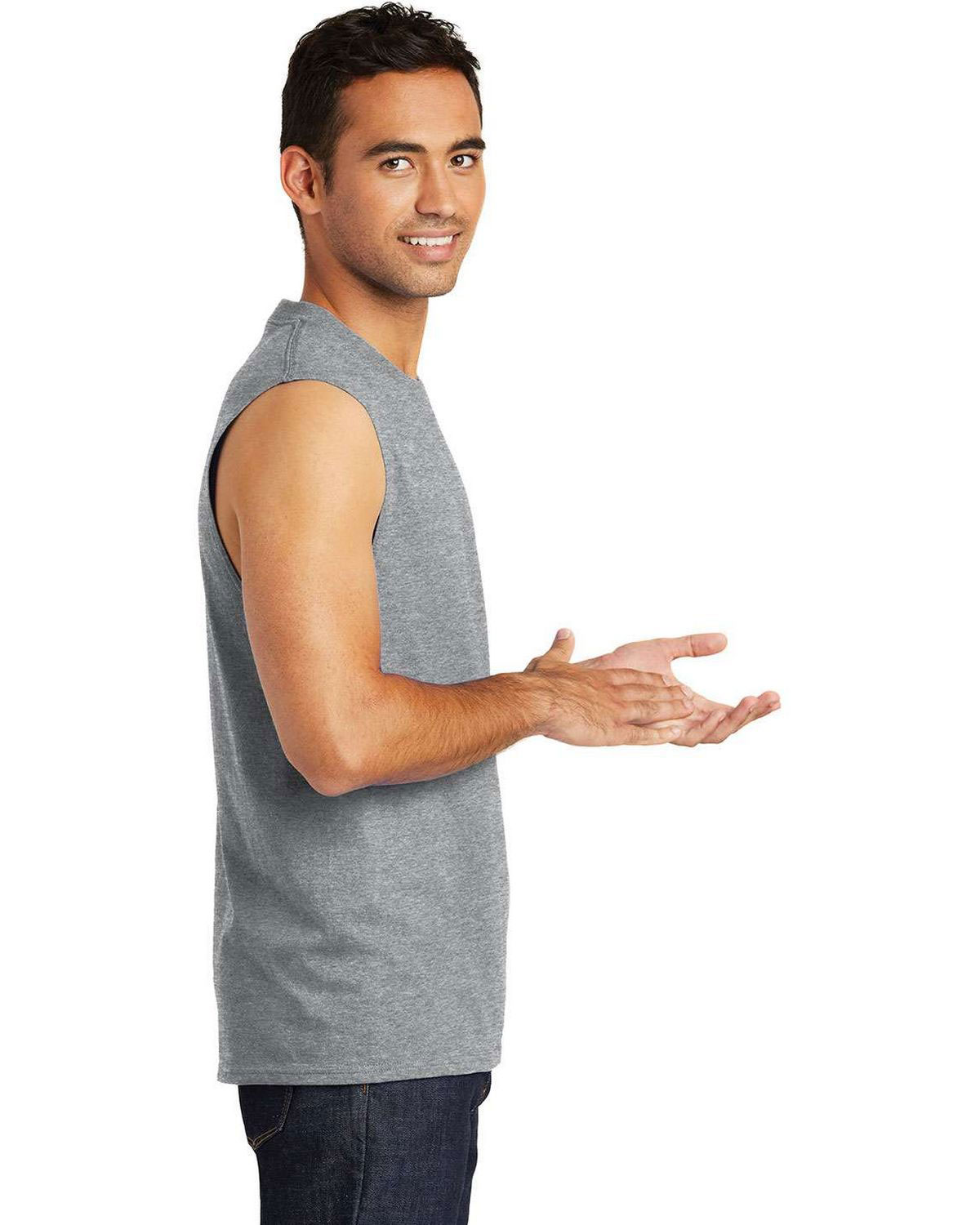 Port & Company PC54SL Core Cotton Sleeveless Tee view 3
