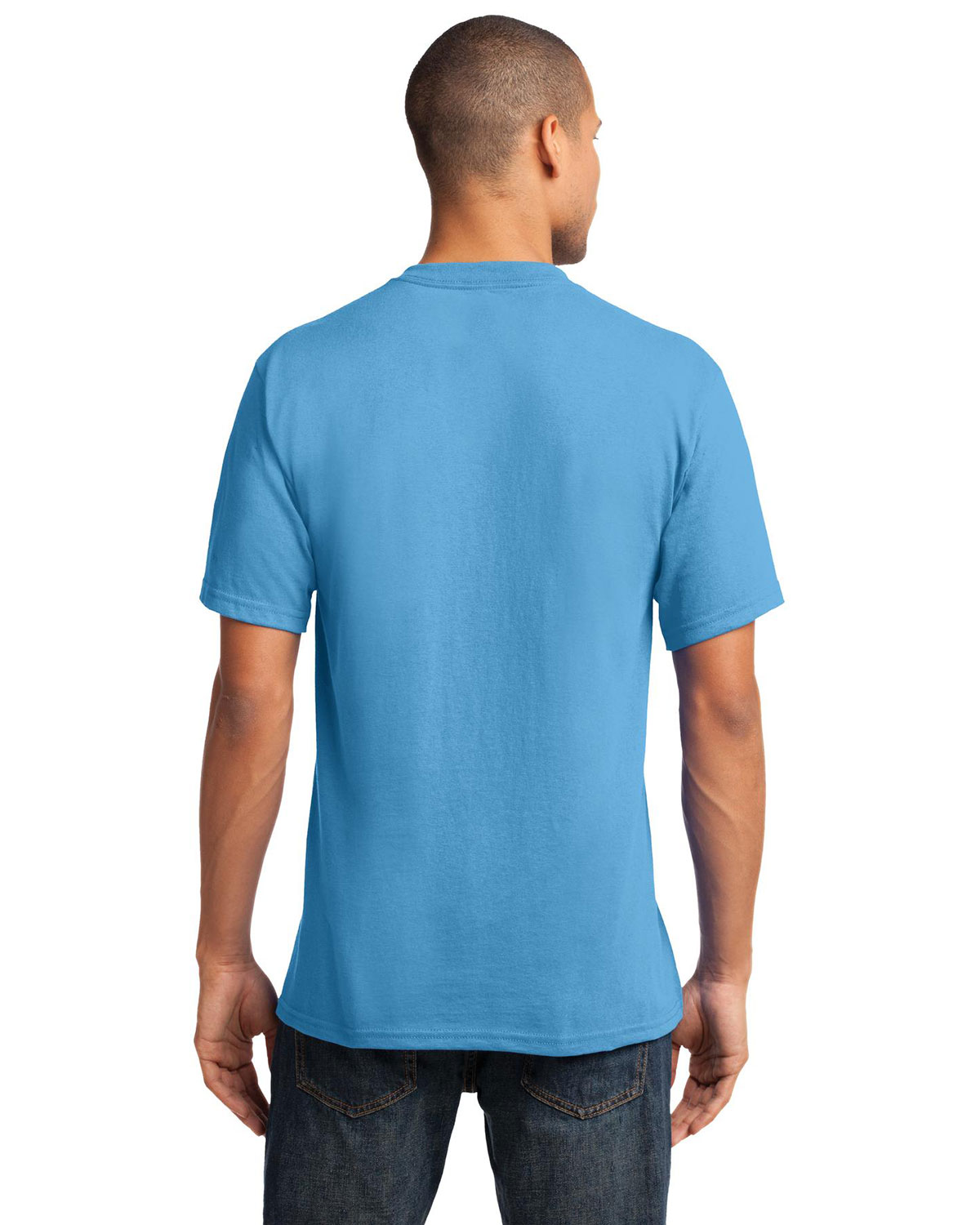 Port & Company PC54V Core Cotton V-Neck Tee view 2