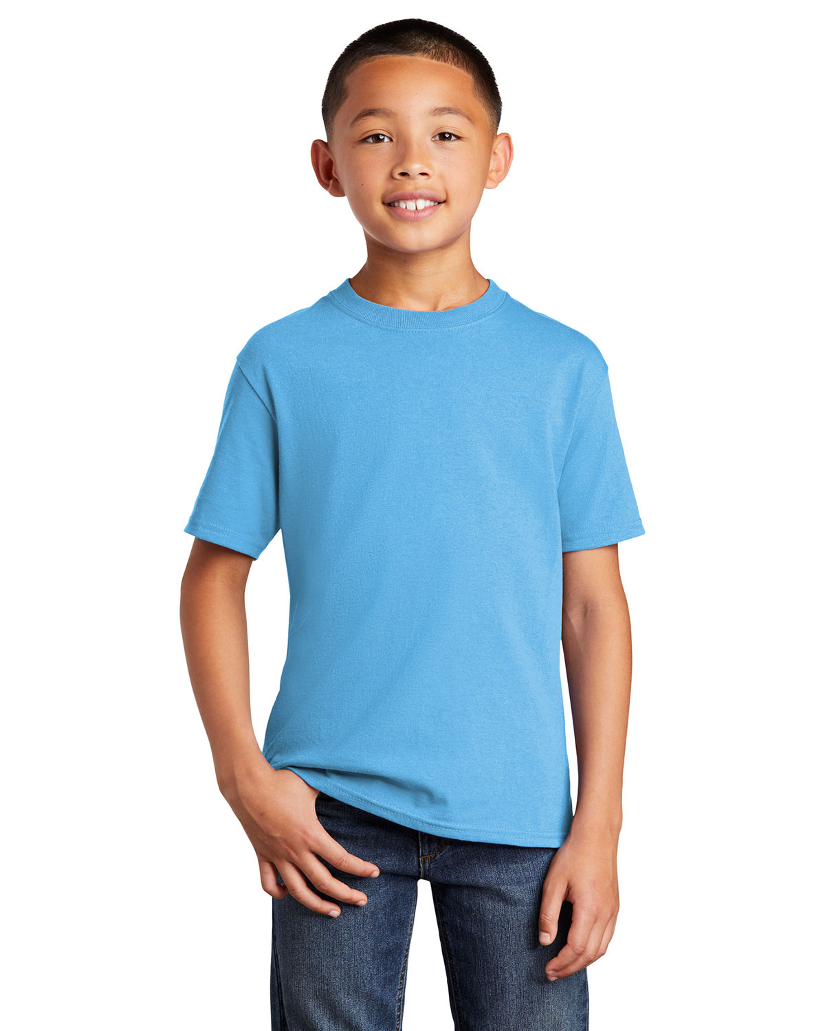 Port & Company PC54YDTG Youth Core Cotton DTG Tee