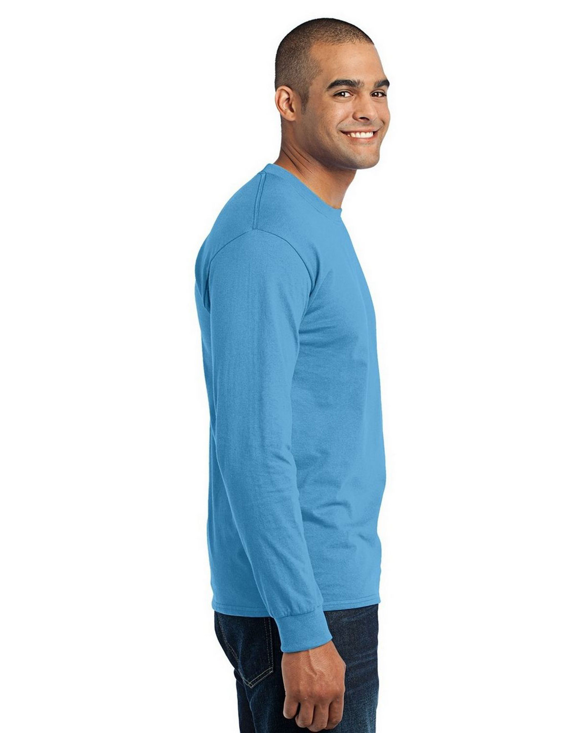 Port & Company PC55LS Long Sleeve Core Blend Tee view 3