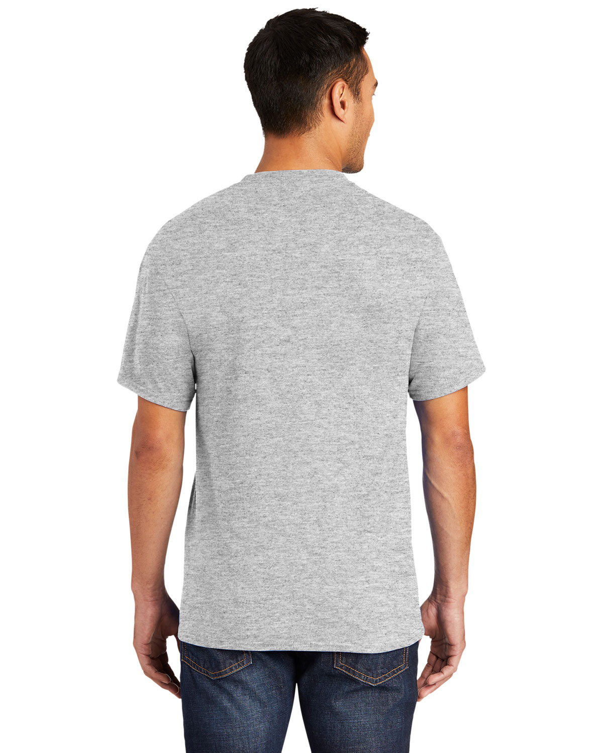 Port & Company PC55PT Tall Core Blend Pocket Tee view 2
