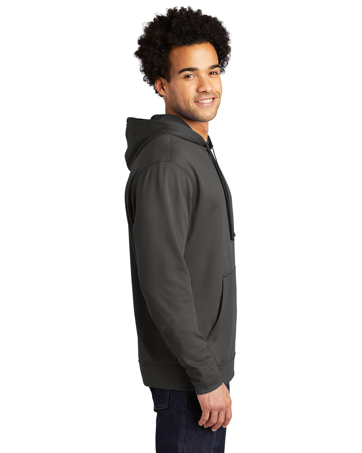 Port & Company PC590H Performance Fleece Pullover Hooded Sweatshirt view 3