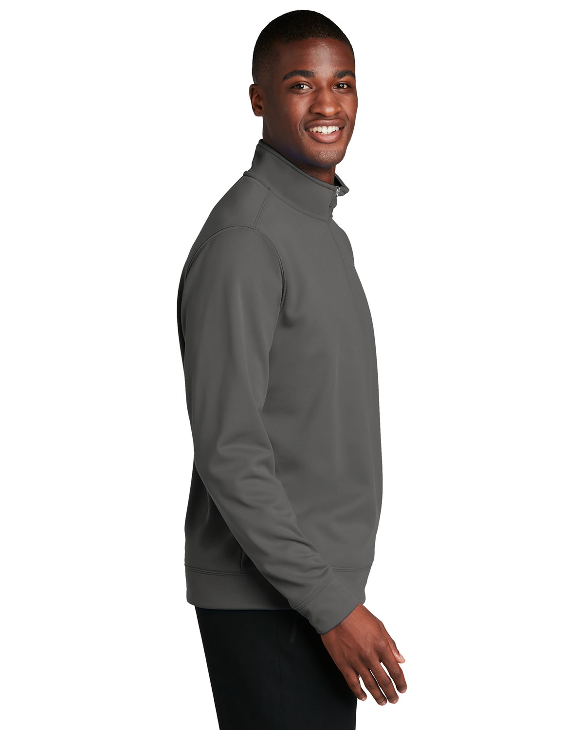 Port & Company PC590Q Performance Fleece 1/4-Zip Pullover Sweatshirt view 3