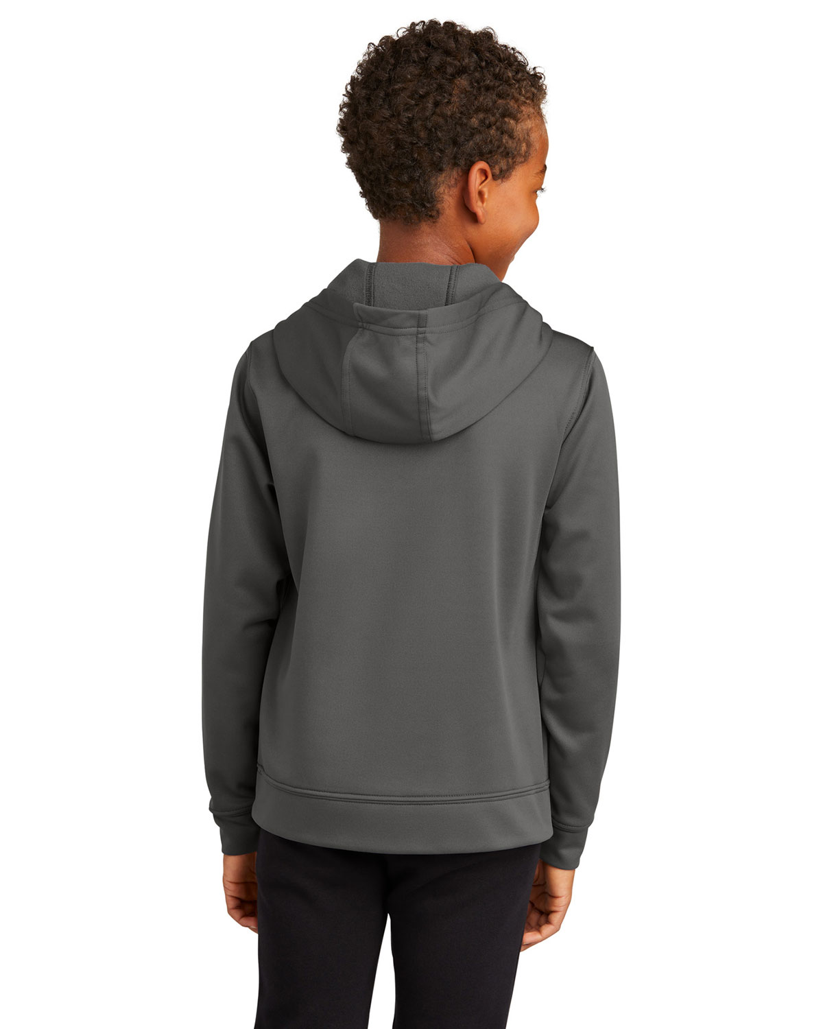 Port & Company PC590YH Youth Performance Fleece Pullover Hooded Sweatshirt view 2