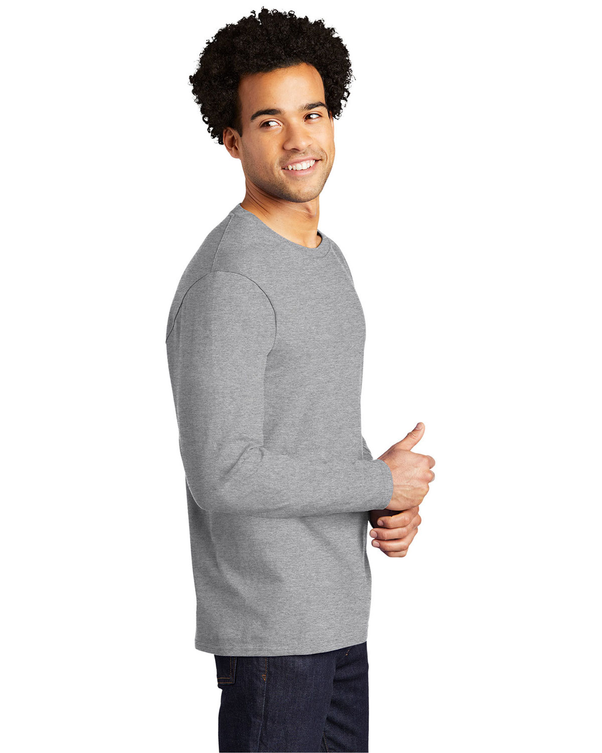 Port & Company PC600LS Long Sleeve Bouncer Tee view 3