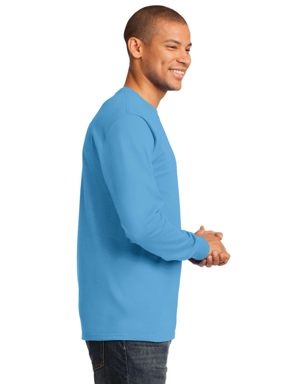 Port & Company PC61LS Long Sleeve Essential Tee view 3