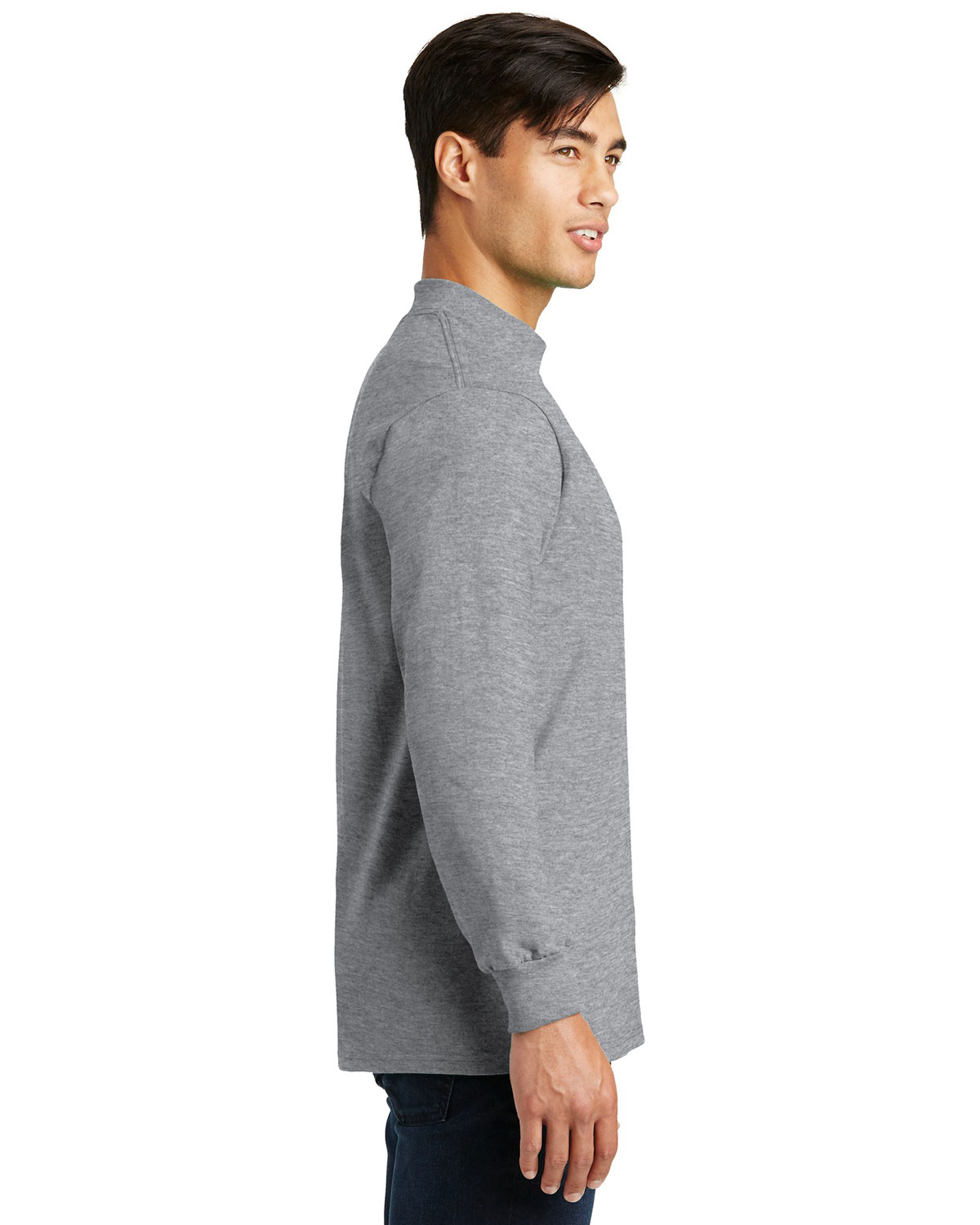 Port & Company PC61M Essential Mock Turtleneck view 3
