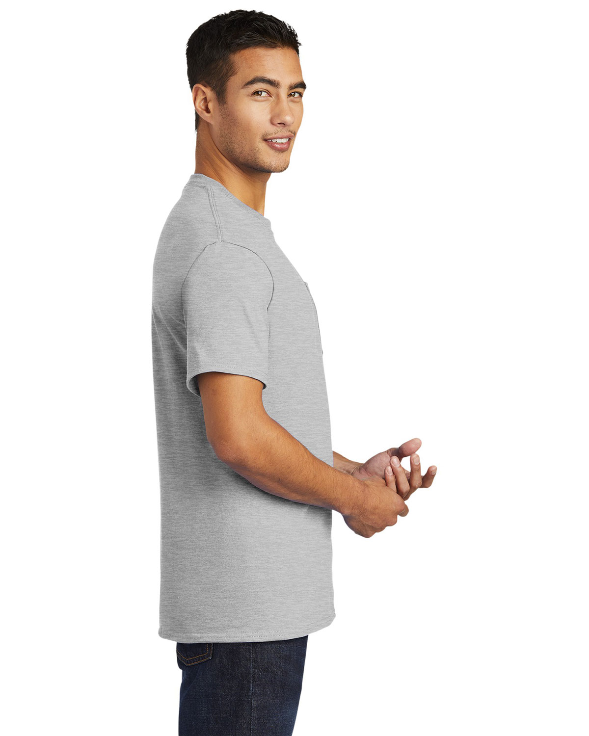 Port & Company PC61PT Tall Essential Pocket Tee view 3