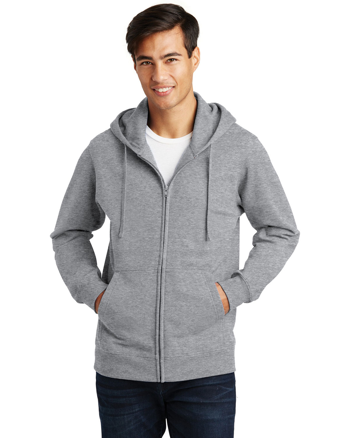 Port & Company PC850ZH Fan Favorite Fleece Full-Zip Hooded Sweatshirt