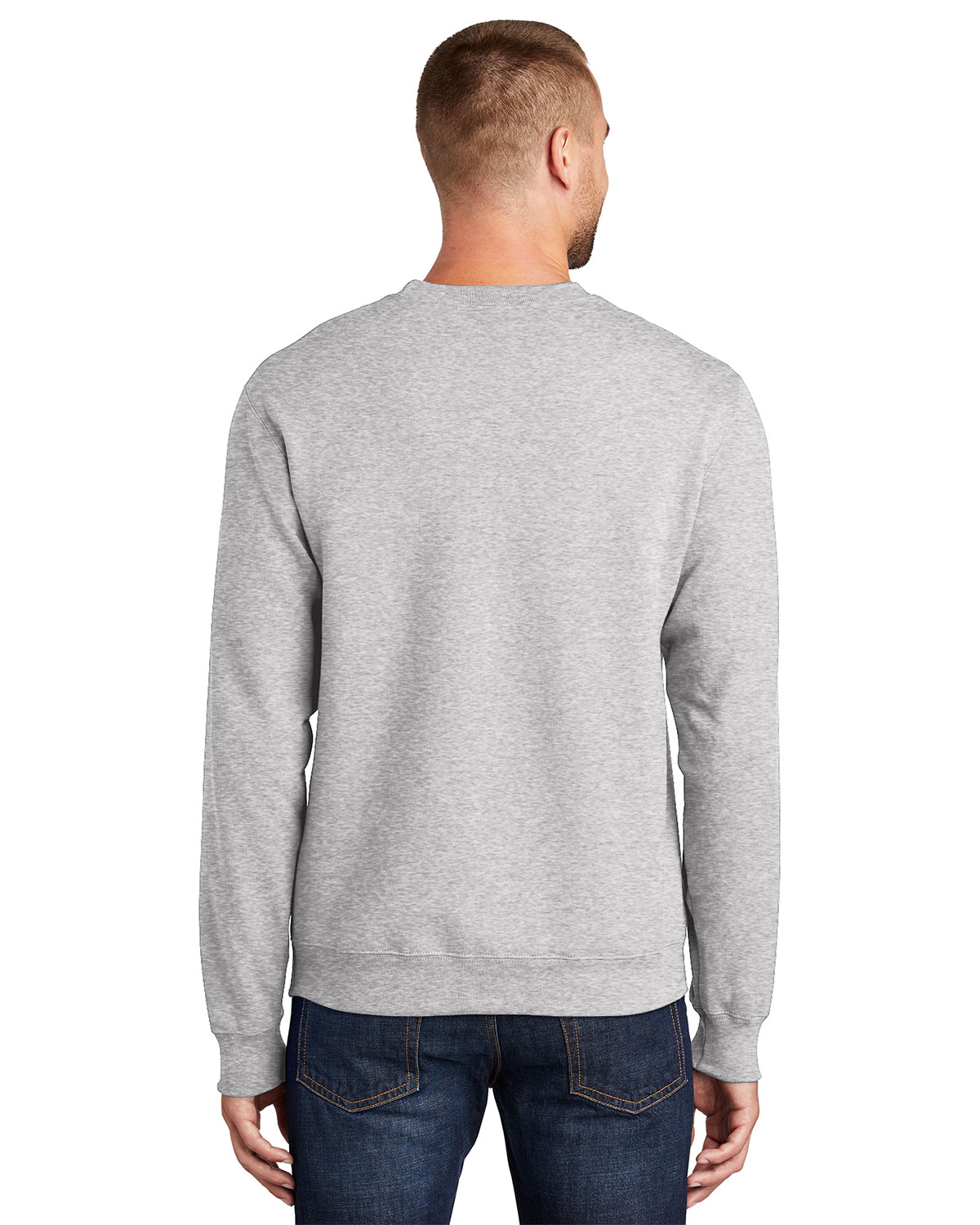 Port & Company PC90 Essential Fleece Crewneck Sweatshirt view 2