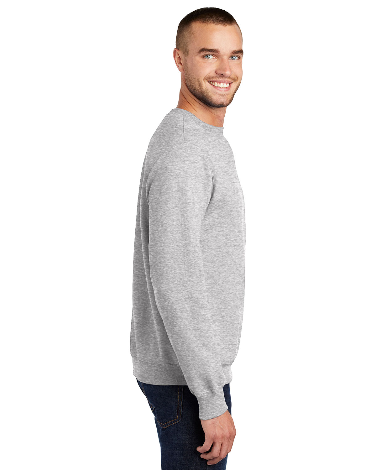 Port & Company PC90 Essential Fleece Crewneck Sweatshirt view 3