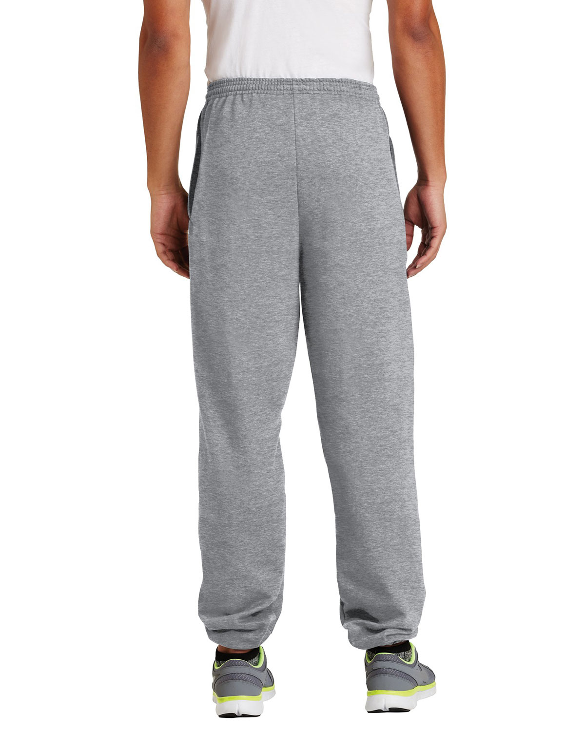 Port & Company PC90P Essential Fleece Sweatpant with Pockets view 2