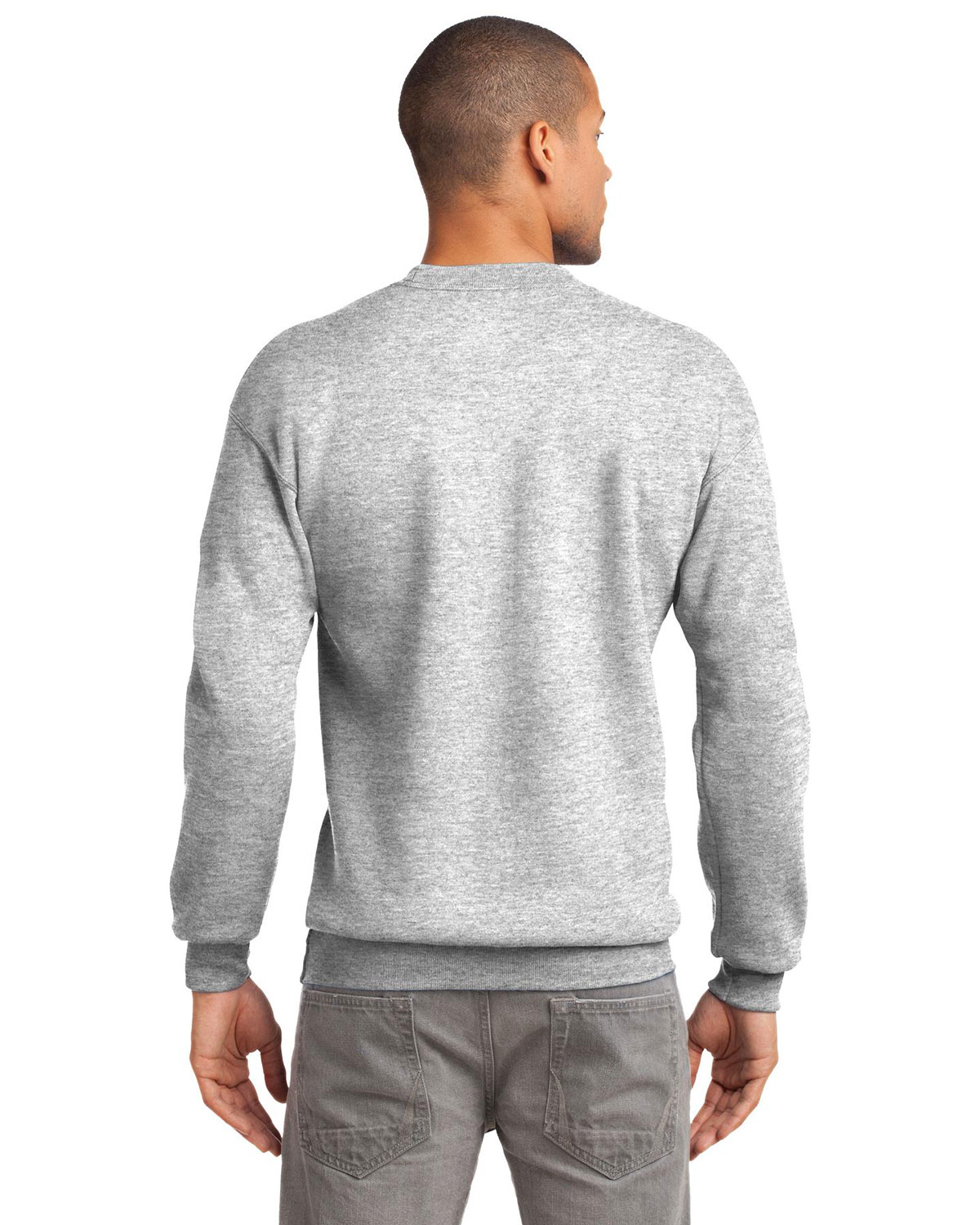 Port & Company PC90T Tall Essential Fleece Crewneck Sweatshirt view 2
