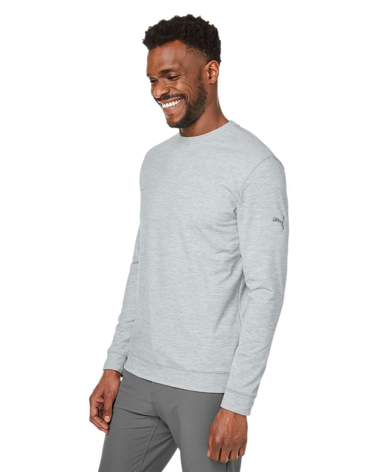 Puma Golf 531279 Men's Cloudspun Crewneck Sweatshirt view 3