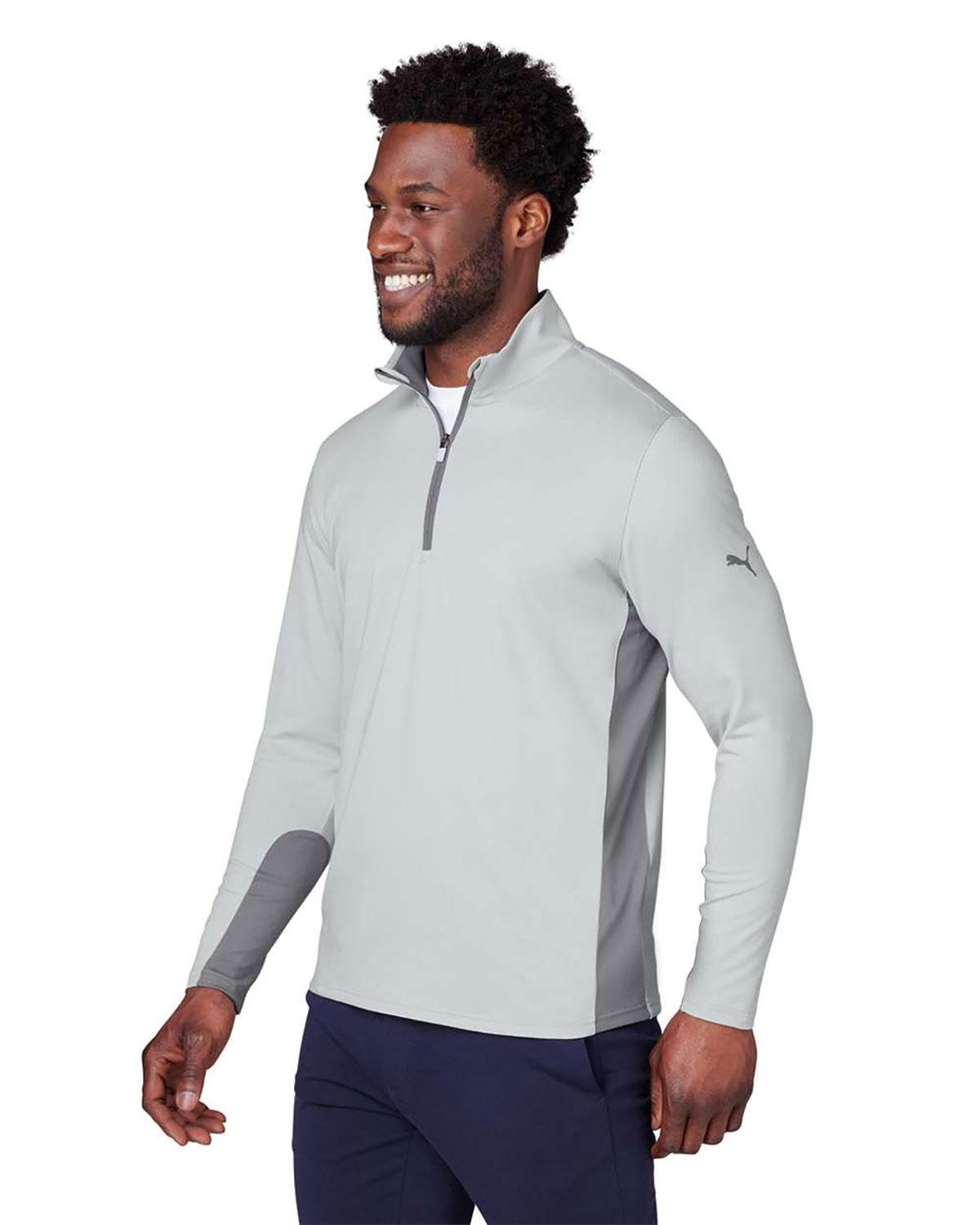Puma Golf 599127 Men's Gamer Golf Quarter-Zip Pullover view 3