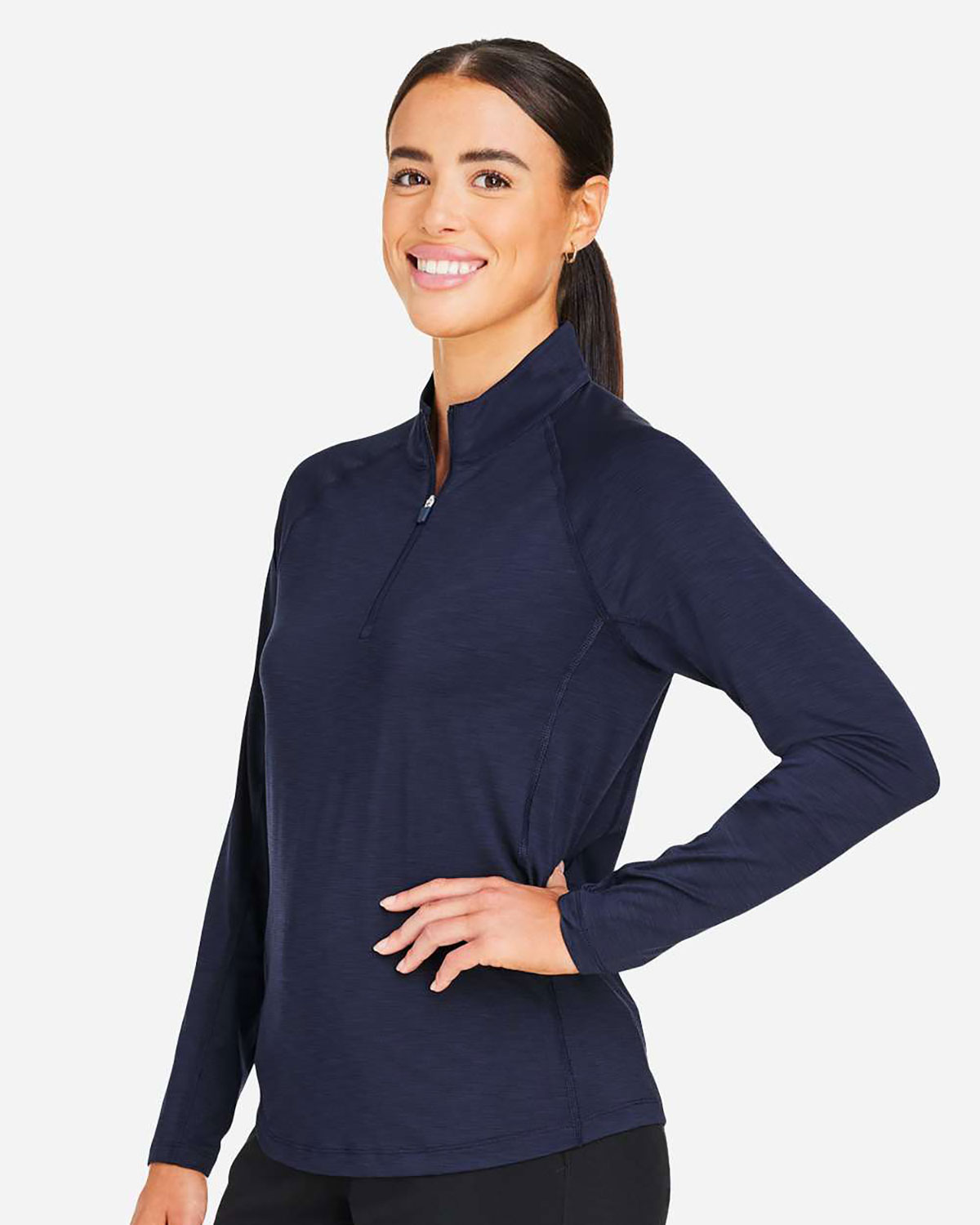 Puma Golf 625902 Women's You-V Quarter-Zip Pullover view 3