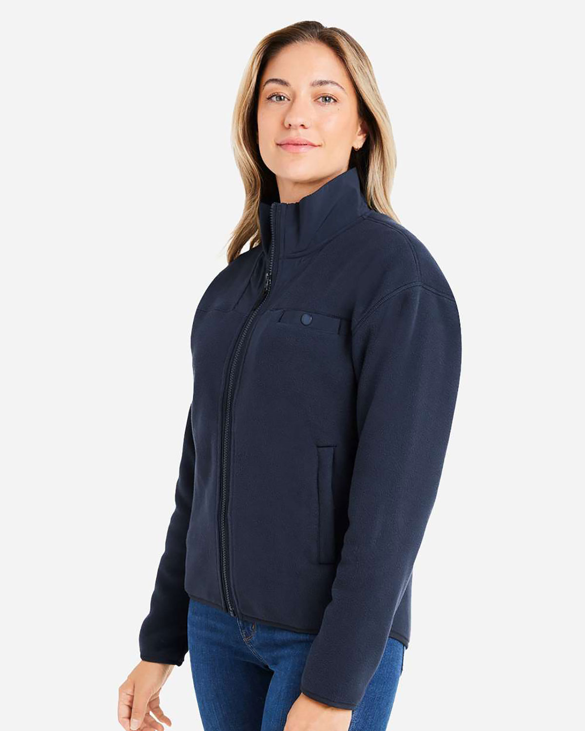 Puma Golf 626904 Women's Charley Fleece Full-Zip Jacket view 3