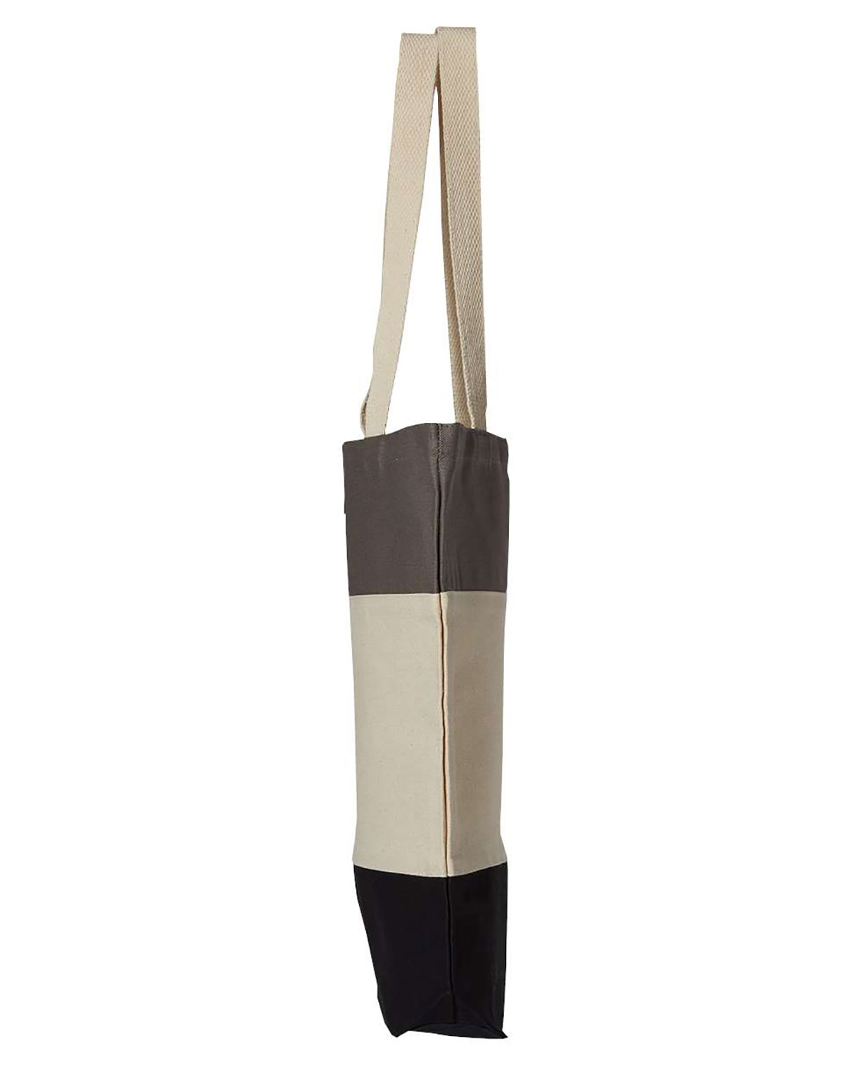 Q-Tees Q125900 11L Tri-Color Tote view 3