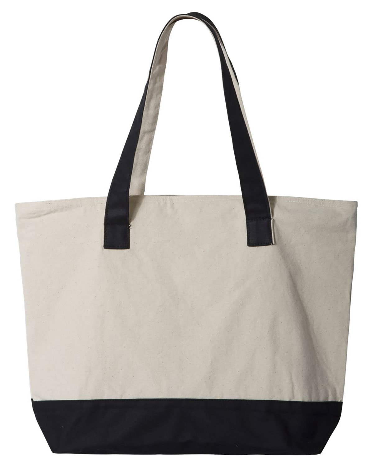 Q-Tees Q1300 19L Zippered Tote view 2