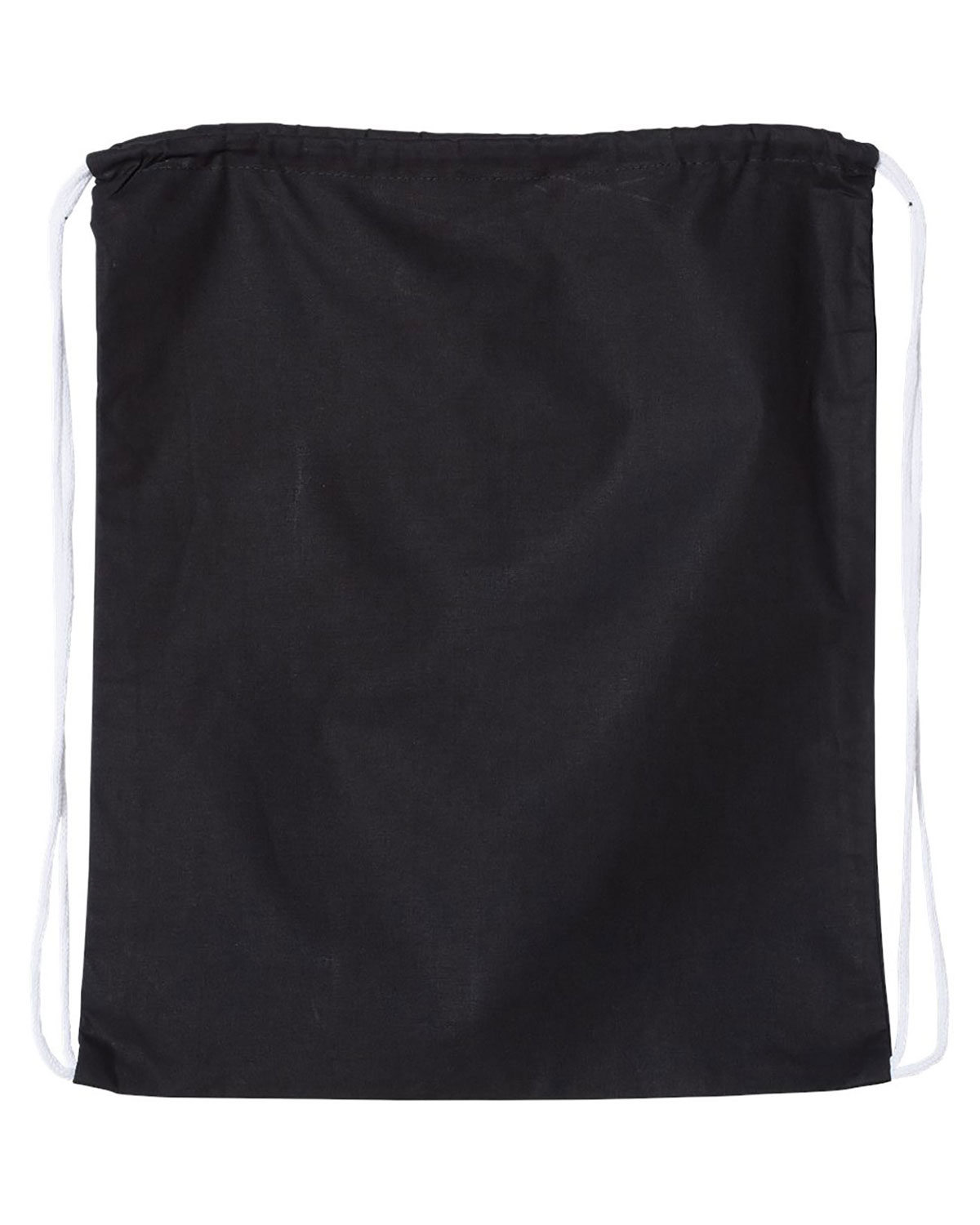 Q-Tees Q4500L Large Economical Cotton Drawstring Bag view 2