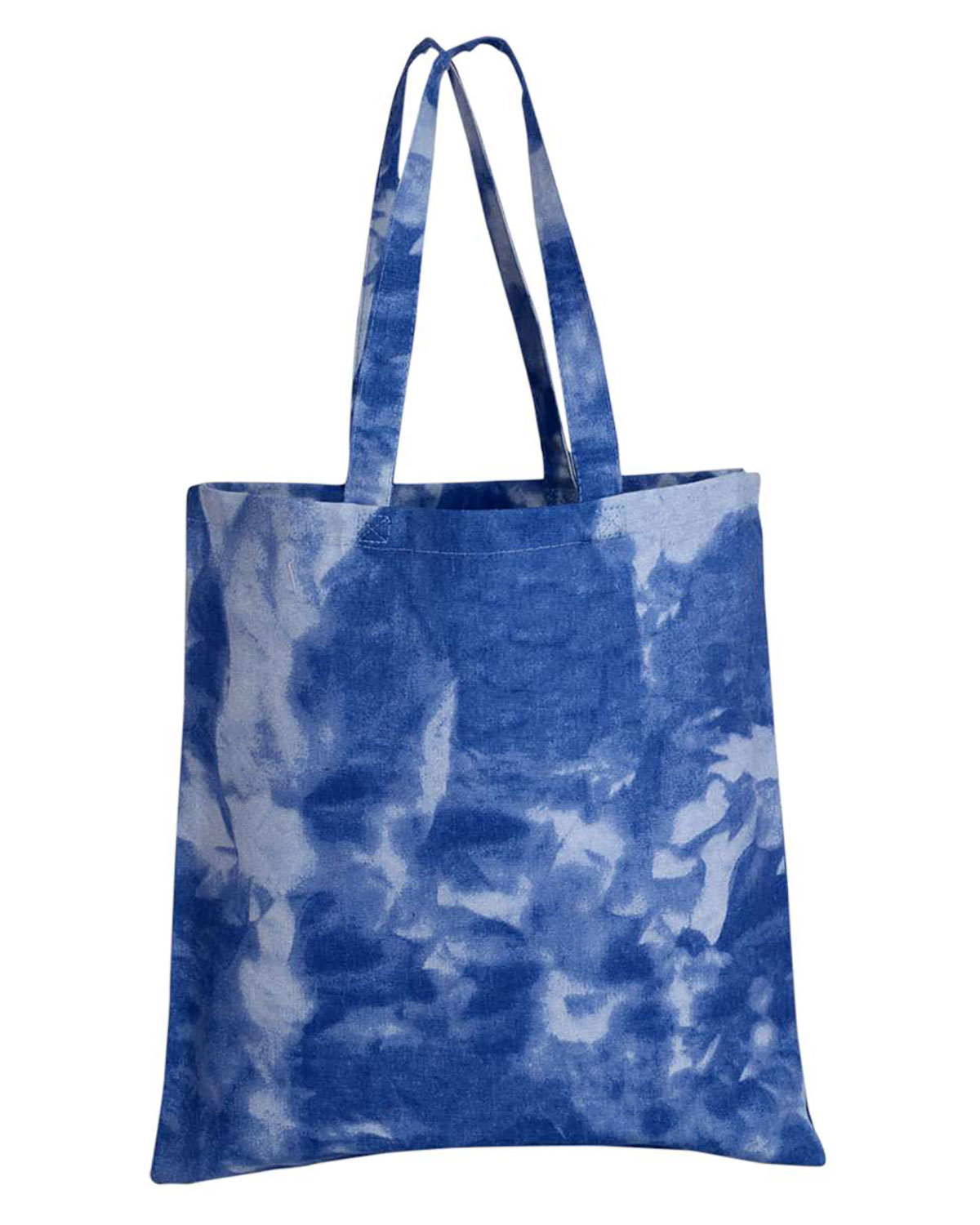 Q-Tees TD800 Tie-Dyed Canvas Tote Bag