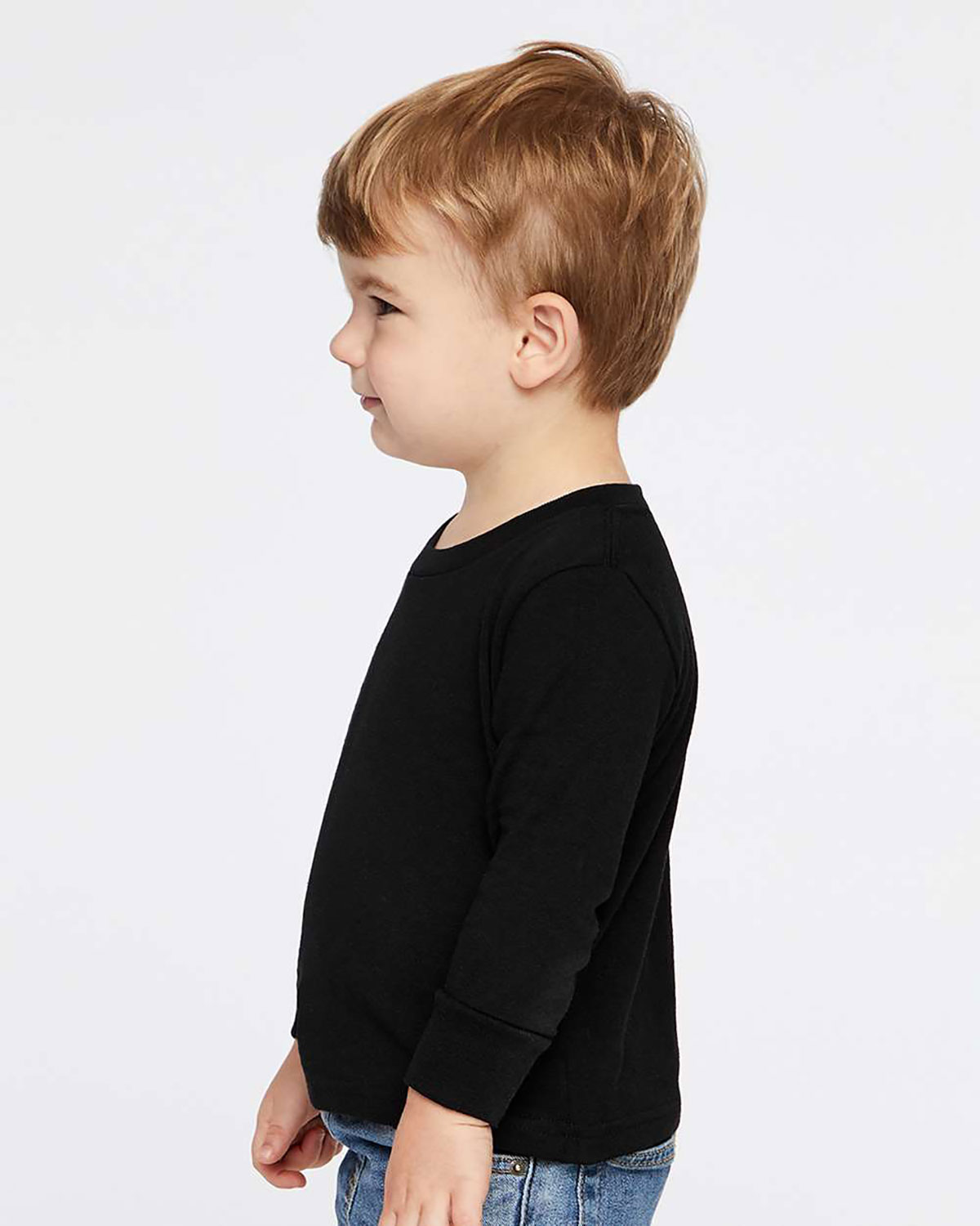 Rabbit Skins 3311 Toddler Cotton Jersey Long Sleeve Tee view 3