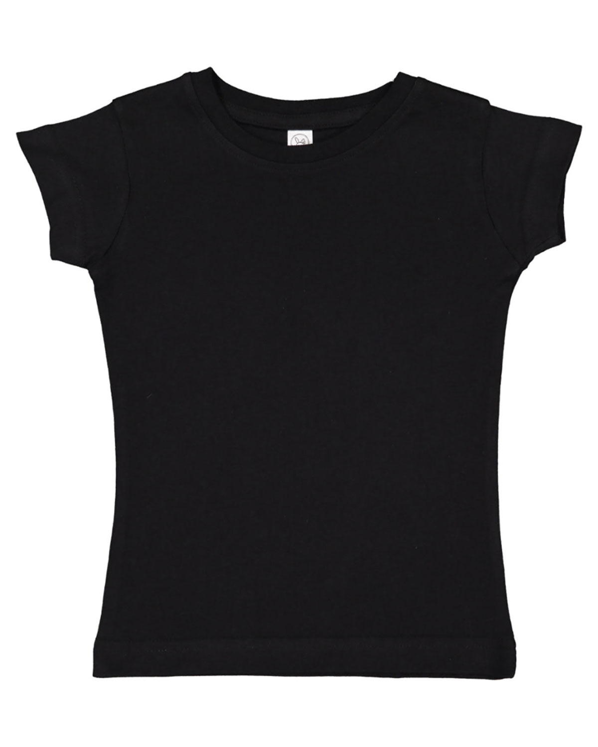 Rabbit Skins 3316 Toddler Girls Fine Jersey Tee