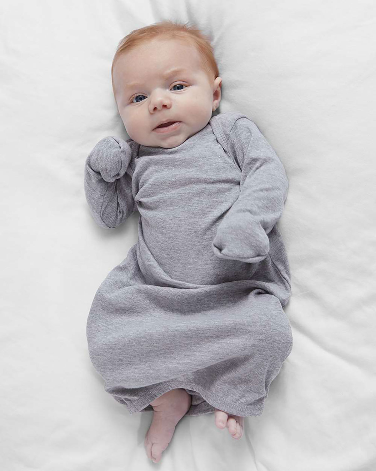 Rabbit Skins 4406 infants Baby Rib Layette - GotApparel