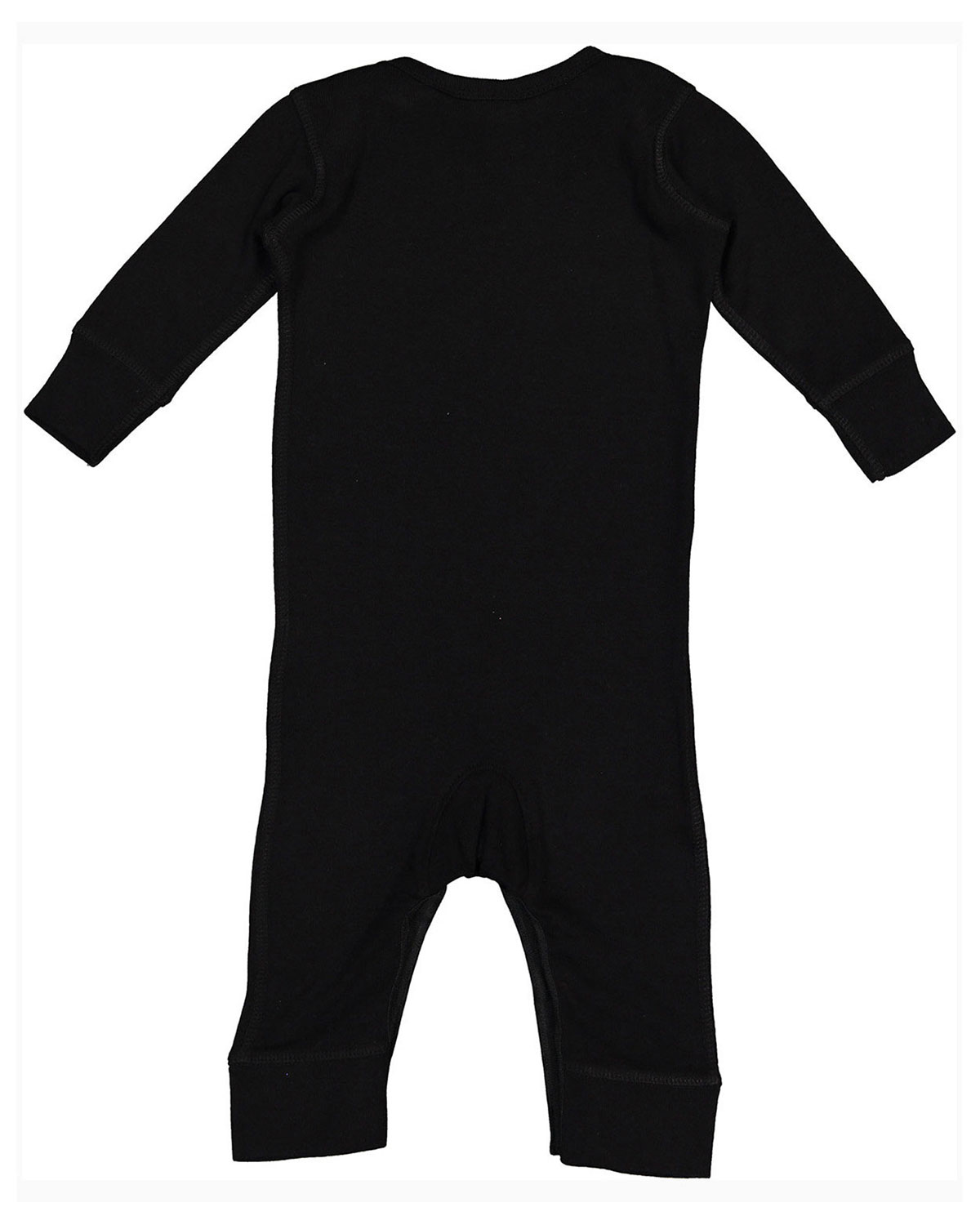 Rabbit Skins 4412 Infant Long Legged Baby Rib Bodysuit view 2