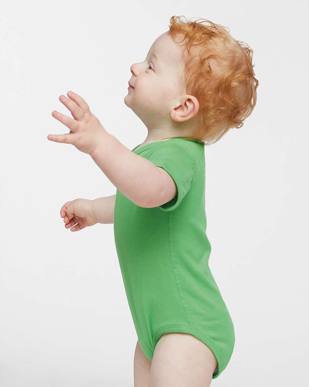 Rabbit Skins 4424 Infant Fine Jersey Bodysuit view 3