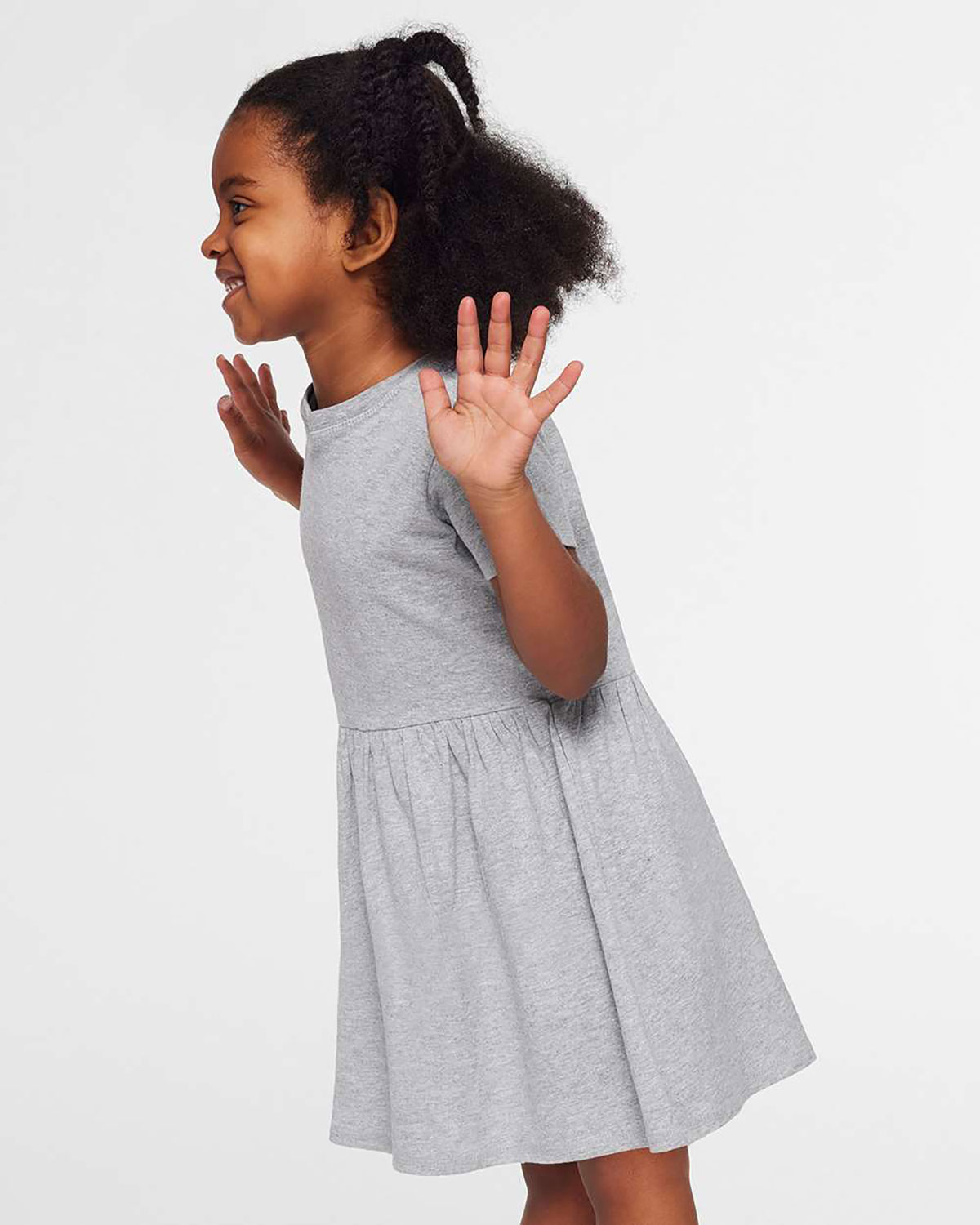 Rabbit Skins 5333 Toddler Fine Jersey Dress view 3