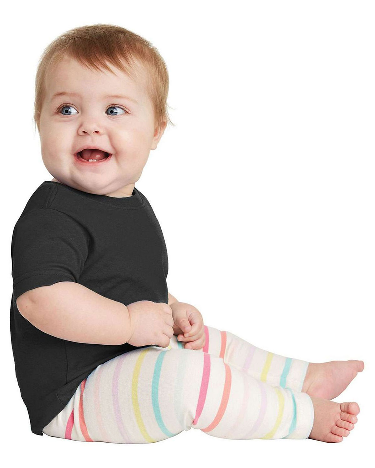 Rabbit Skins RS3322 Infant Fine Jersey Tee view 3