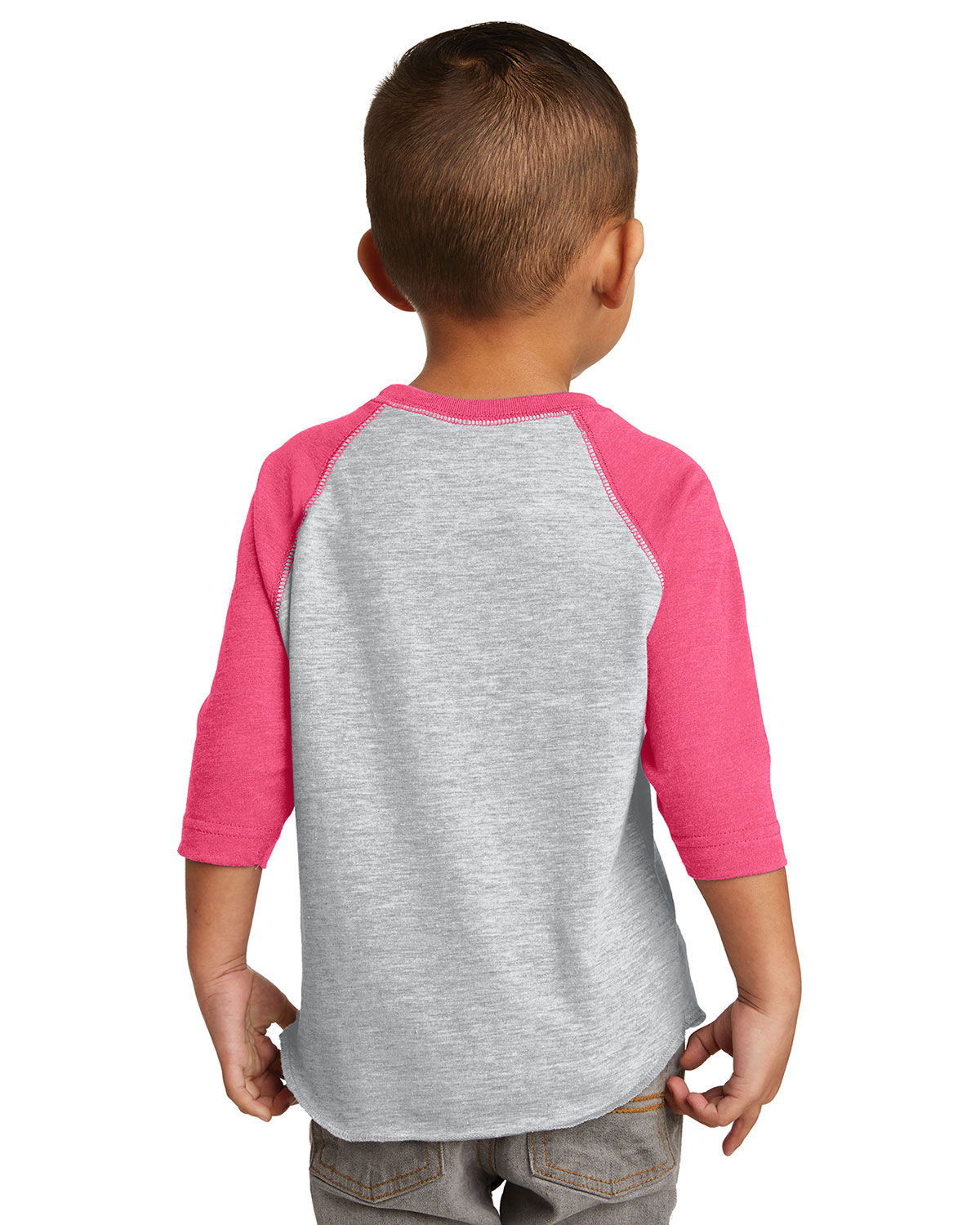 Rabbit Skins RS3330 Toddler Baseball Fine Jersey Tee view 2