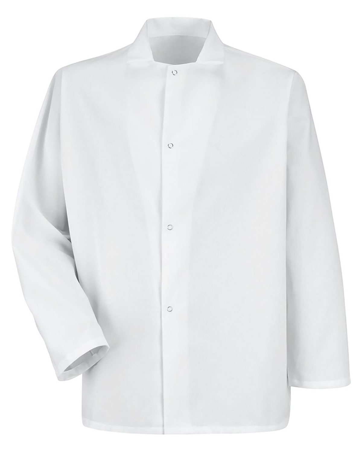 Red Kap 0416 Men's Gripper-Front Short Butcher Coat