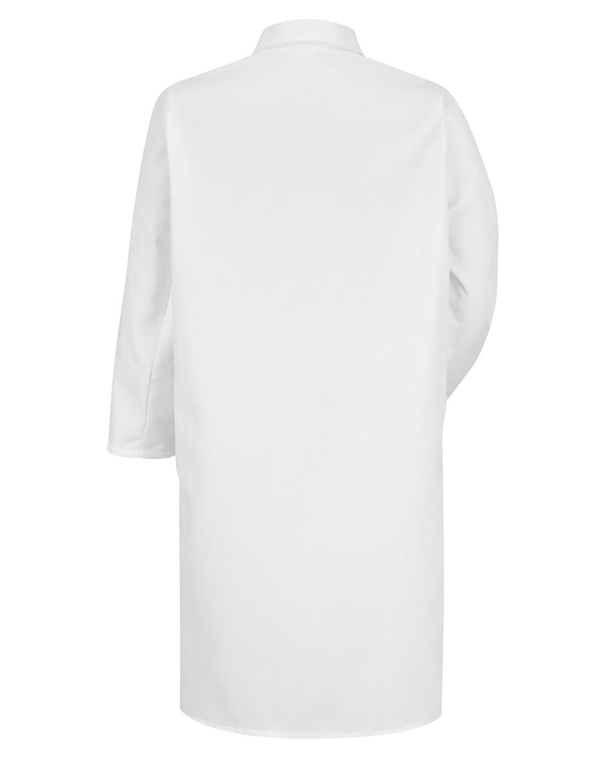 Red Kap 4006 Unisex Gripper - Front Butcher Frock - No Pockets view 2