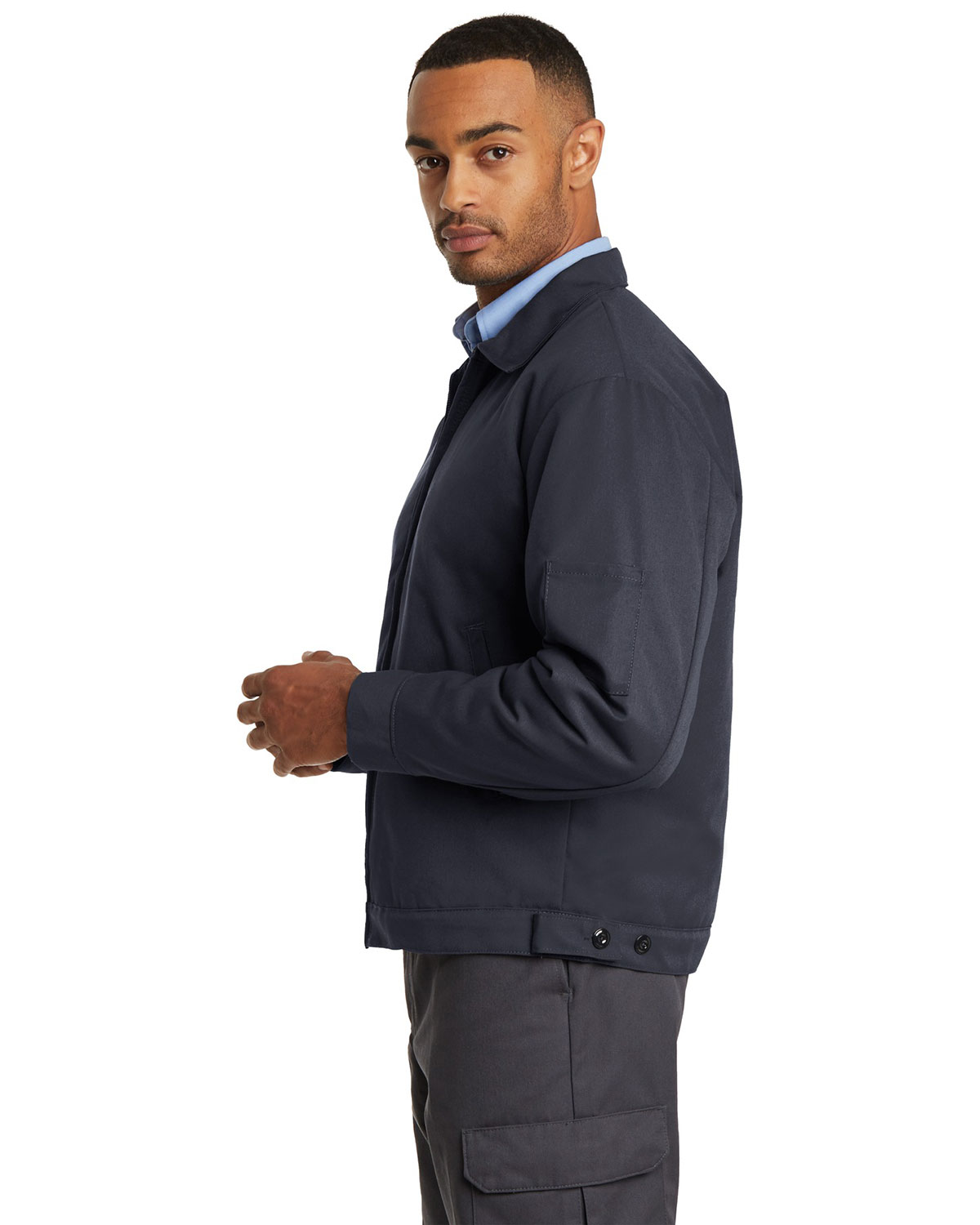 Red Kap CSJT22 Slash Pocket Jacket view 3
