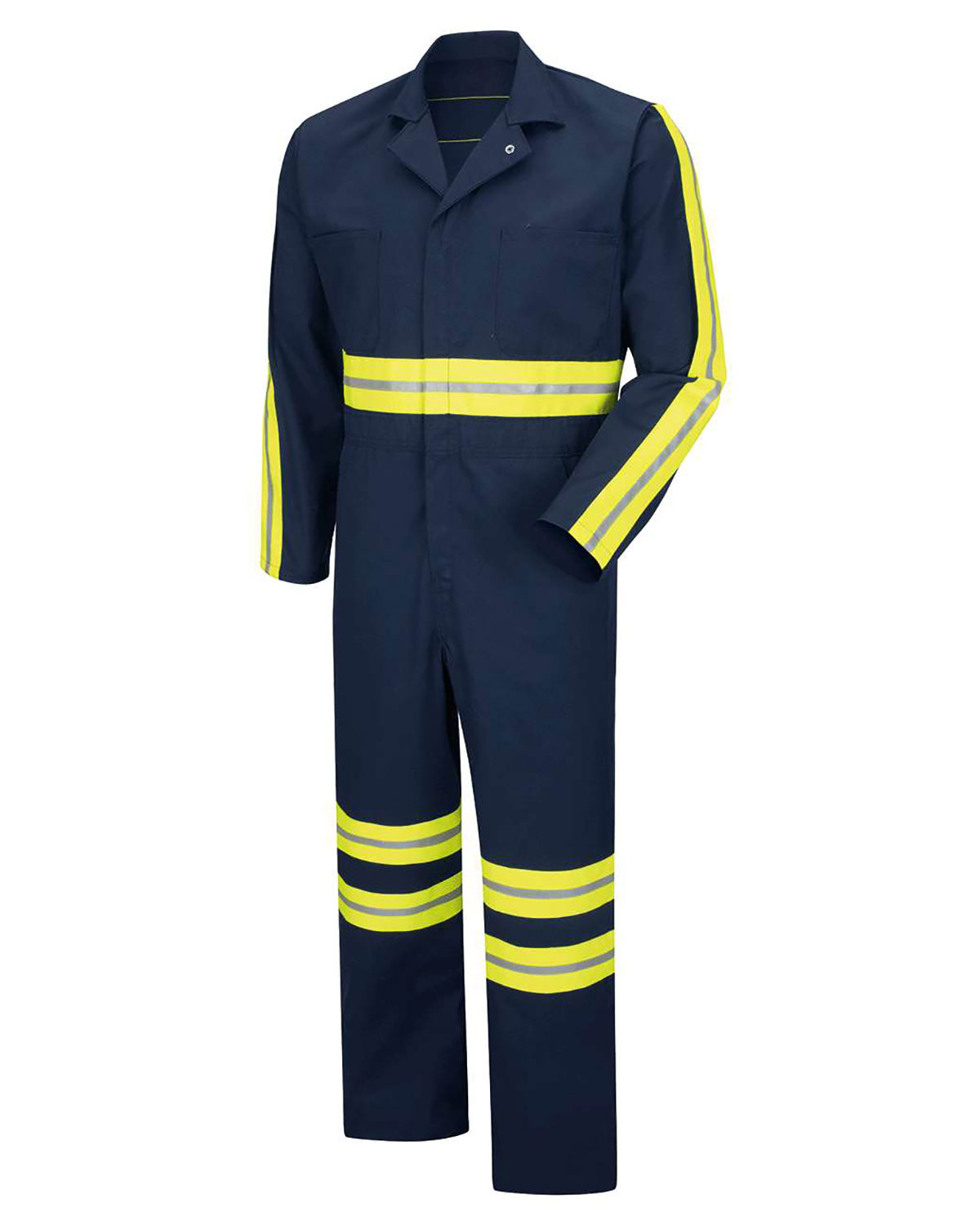 Red Kap CT10EN Men's Enhanced Visibility Action Back Coverall