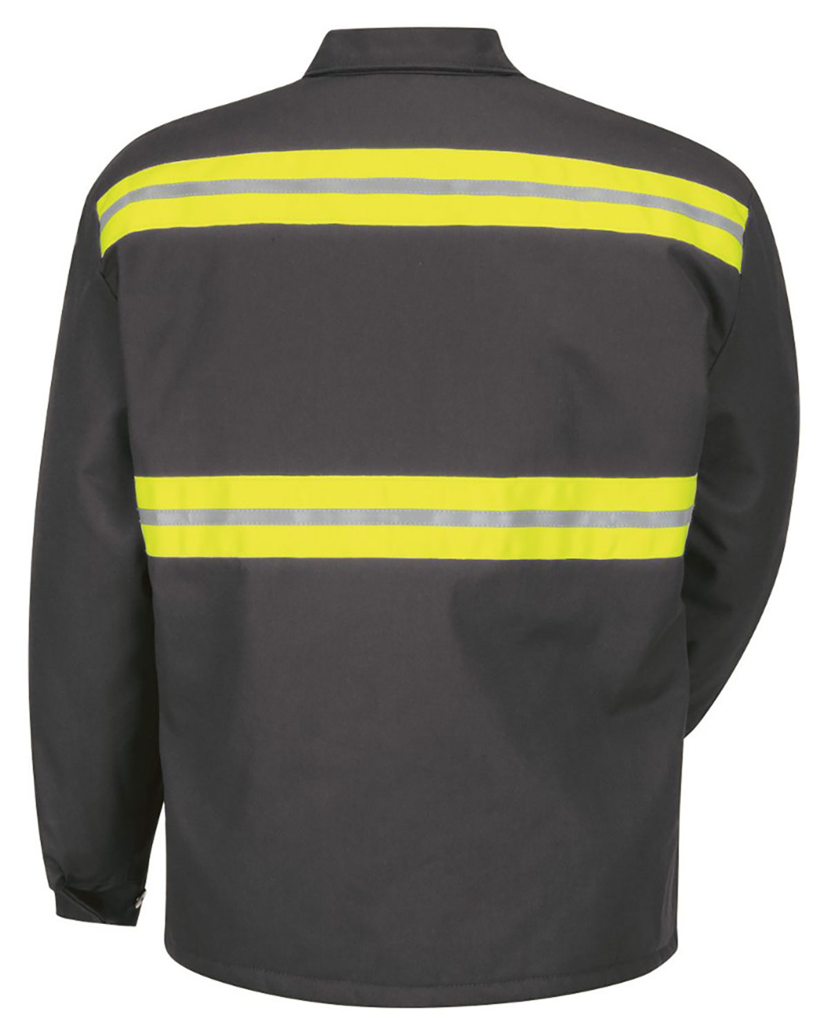 Red Kap JT50EN Men's Enhanced Visibility Perma-Lined Panel Jacket view 2